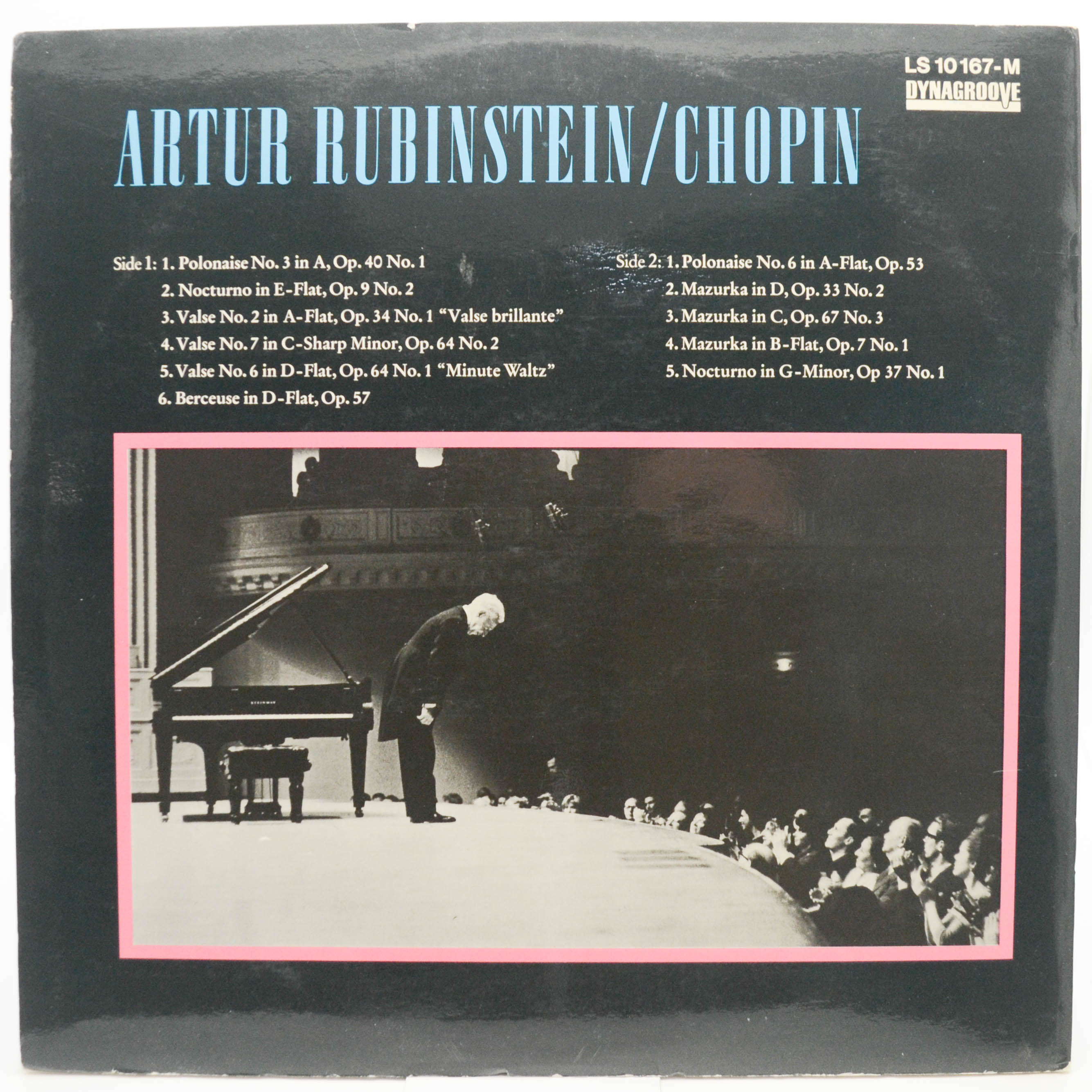 Chopin – Rubinstein — Artur Rubinstein - The Pianist Of Our Century (booklet),