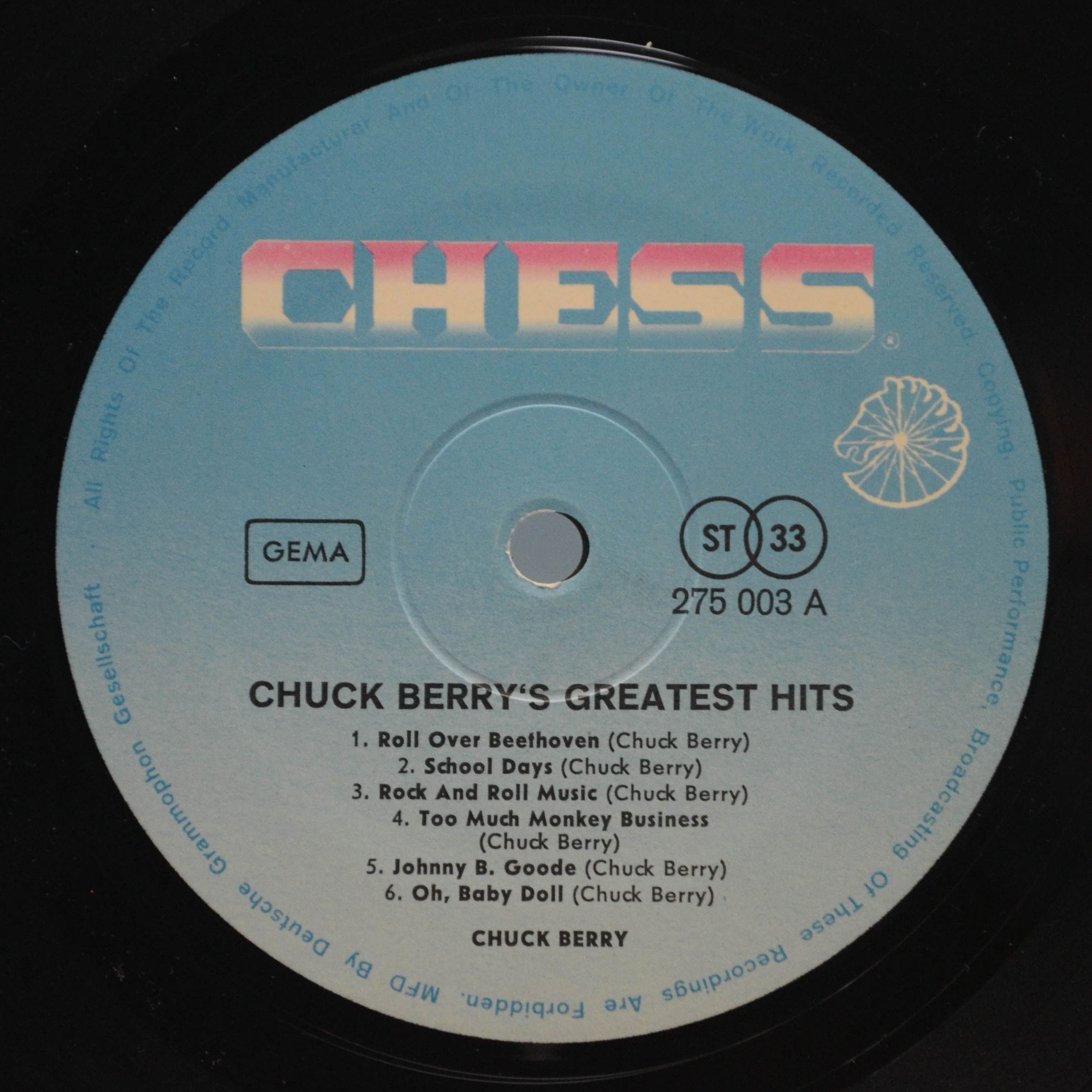 Chuck Berry — Chuck Berry's Greatest Hits, 1968