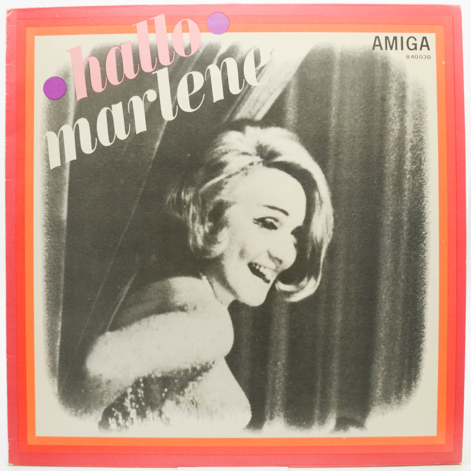 Marlene Dietrich — Hallo Marlene, 1979