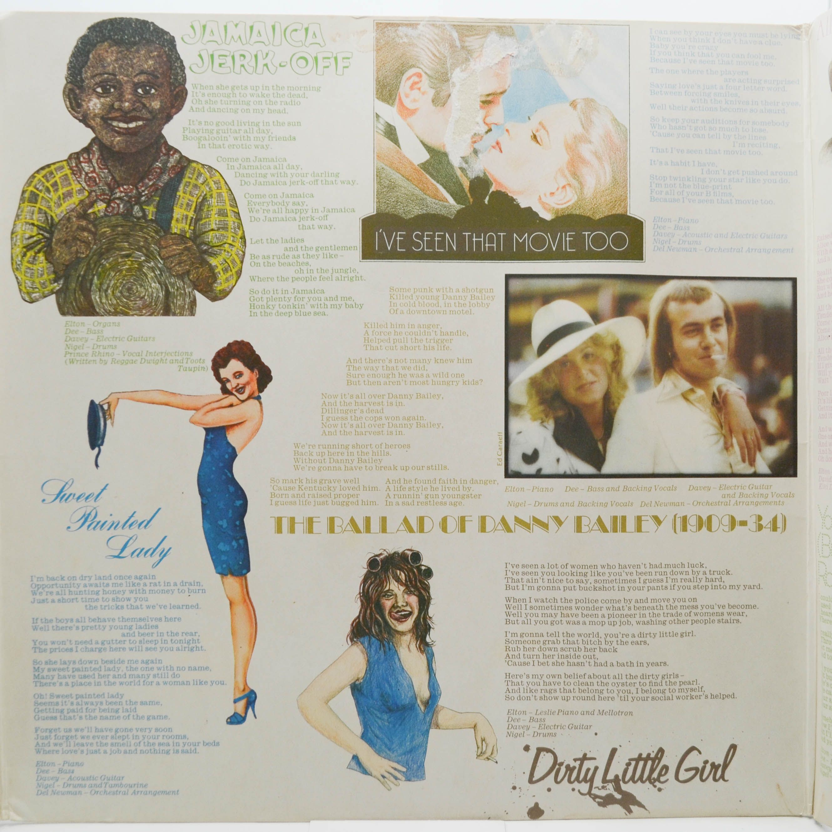 Elton John — Goodbye Yellow Brick Road (2LP, UK), 1973