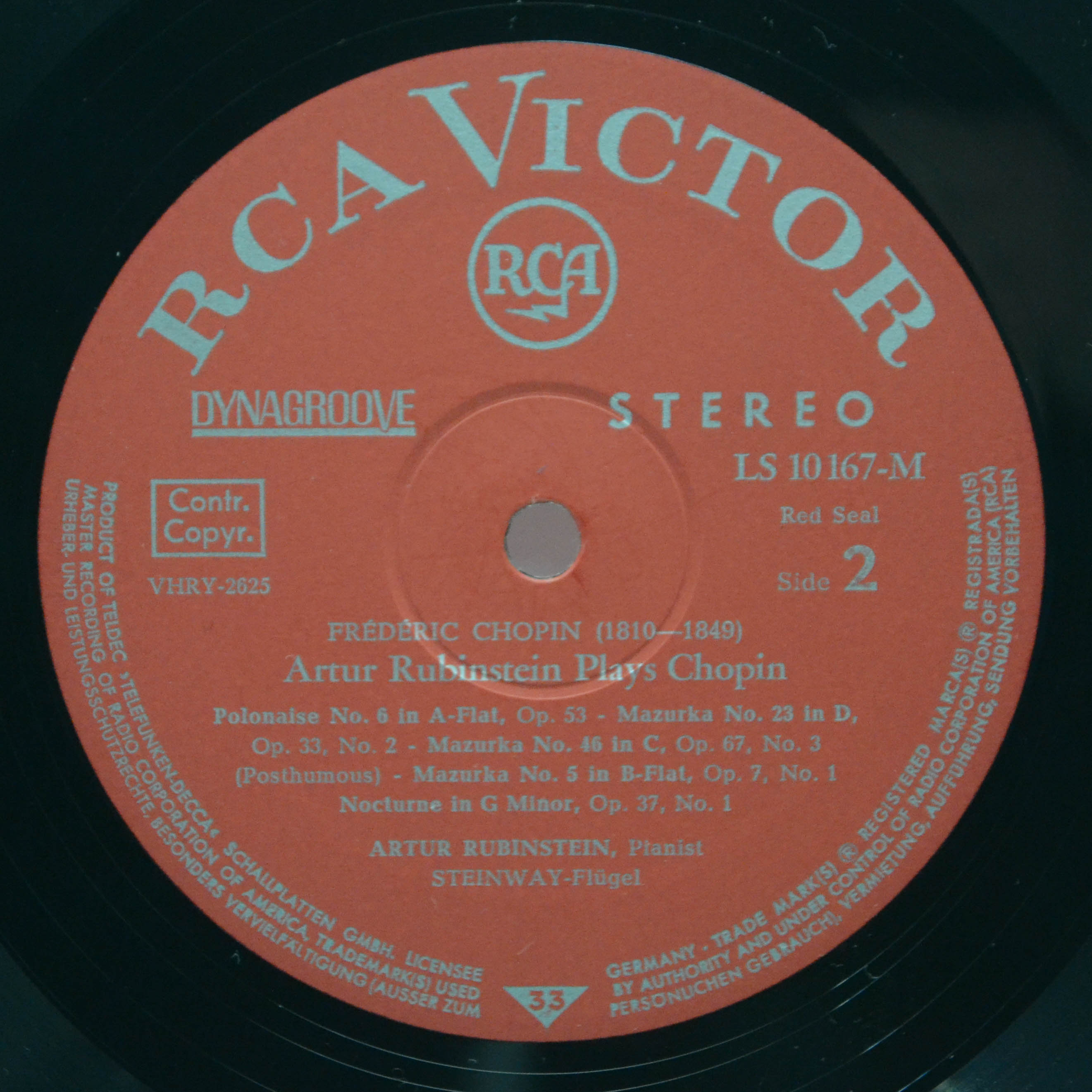 Chopin – Rubinstein — Artur Rubinstein - The Pianist Of Our Century (booklet),