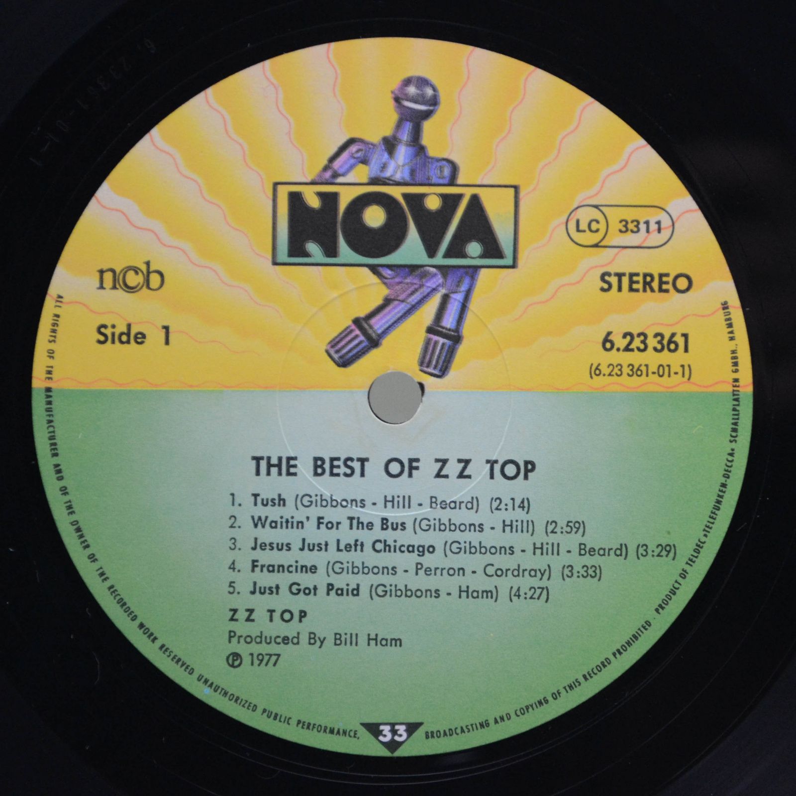 ZZ Top — The Best Of ZZ Top, 1977