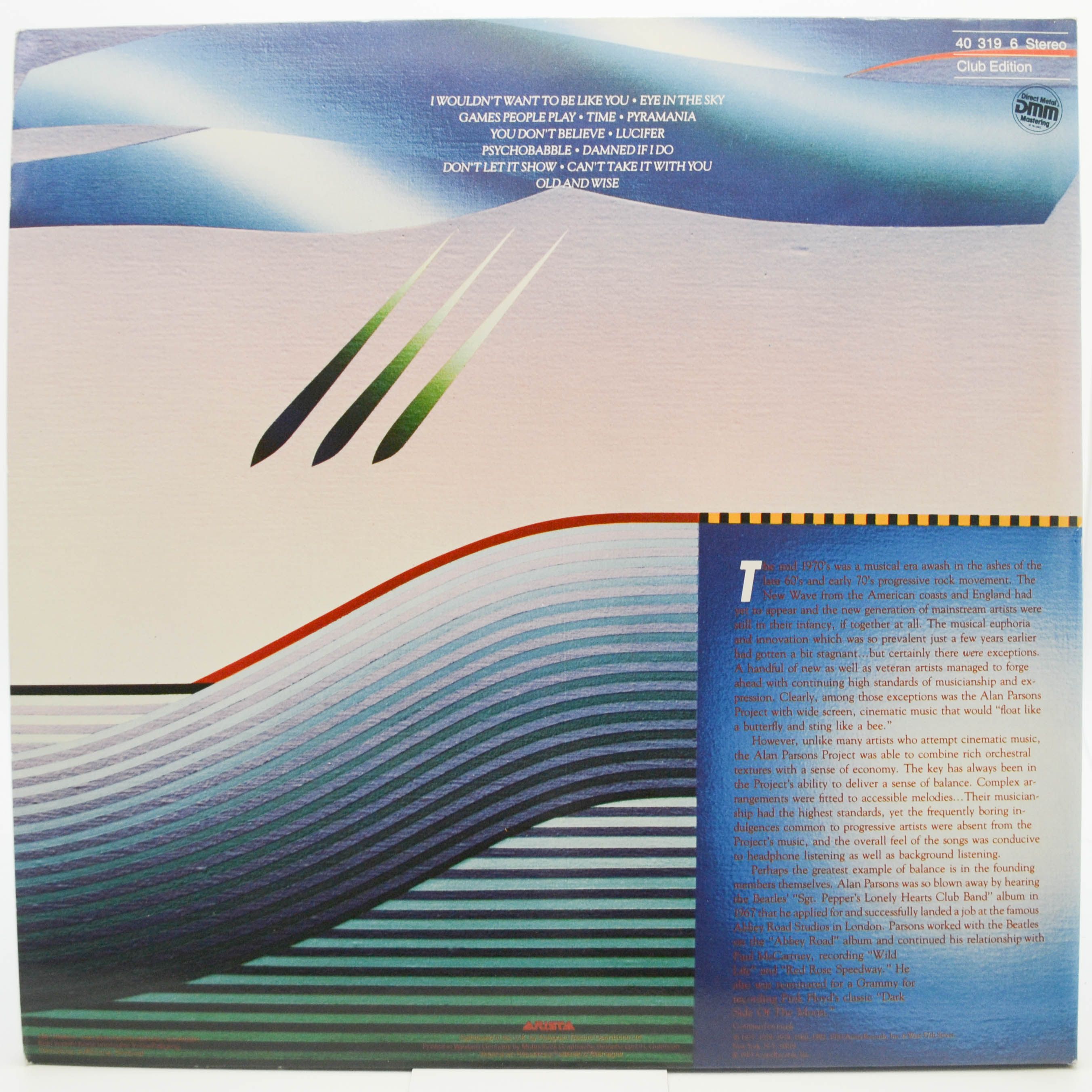 Alan Parsons Project — The Best Of The Alan Parsons Project, 1984