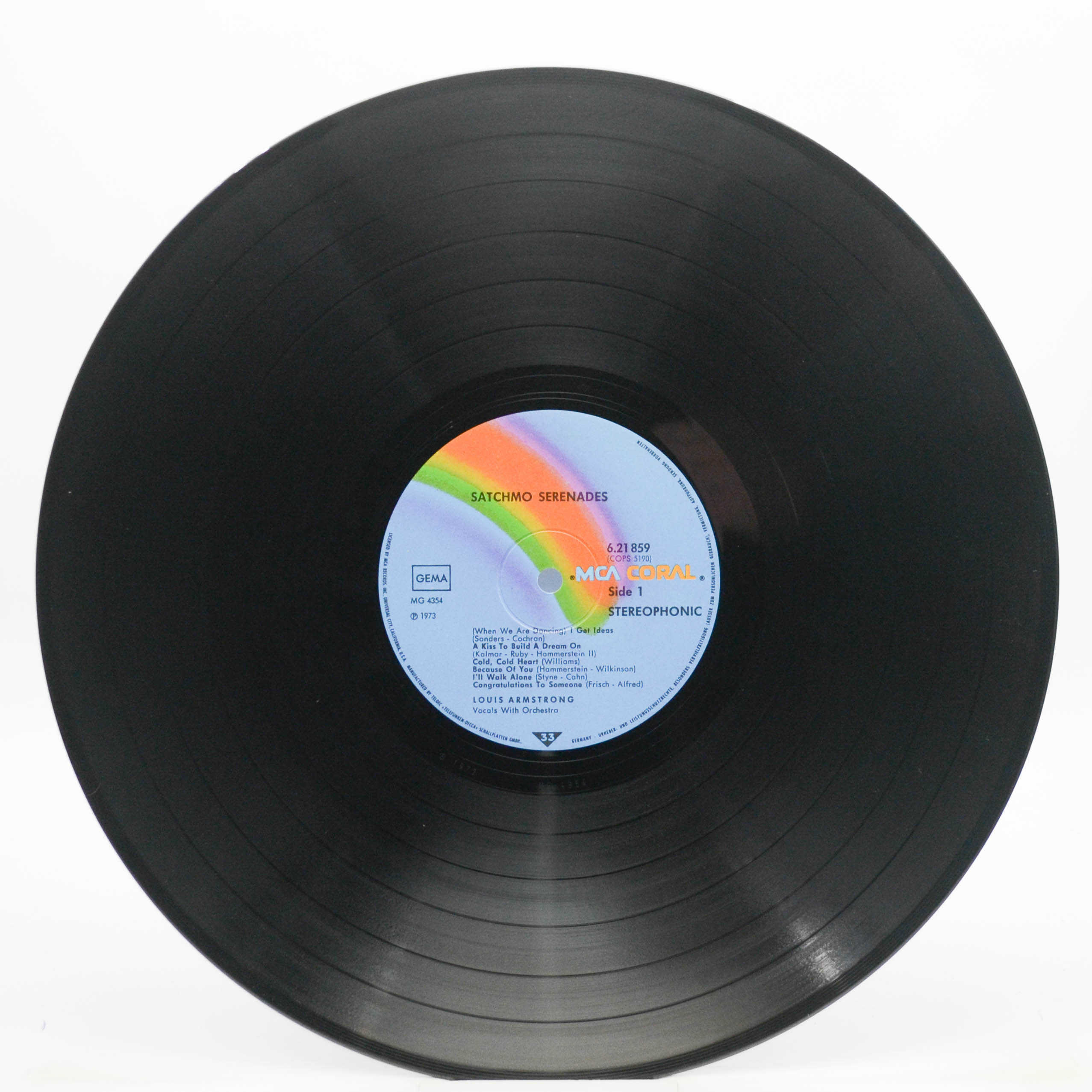 Louis Armstrong — Satchmo Serenades, 1973