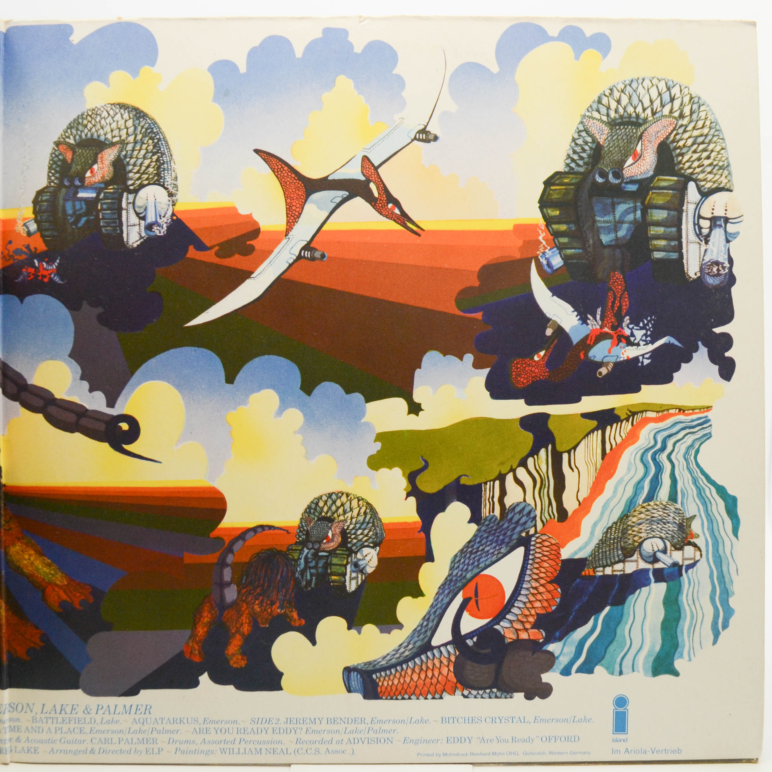 Emerson, Lake & Palmer — Tarkus, 1971