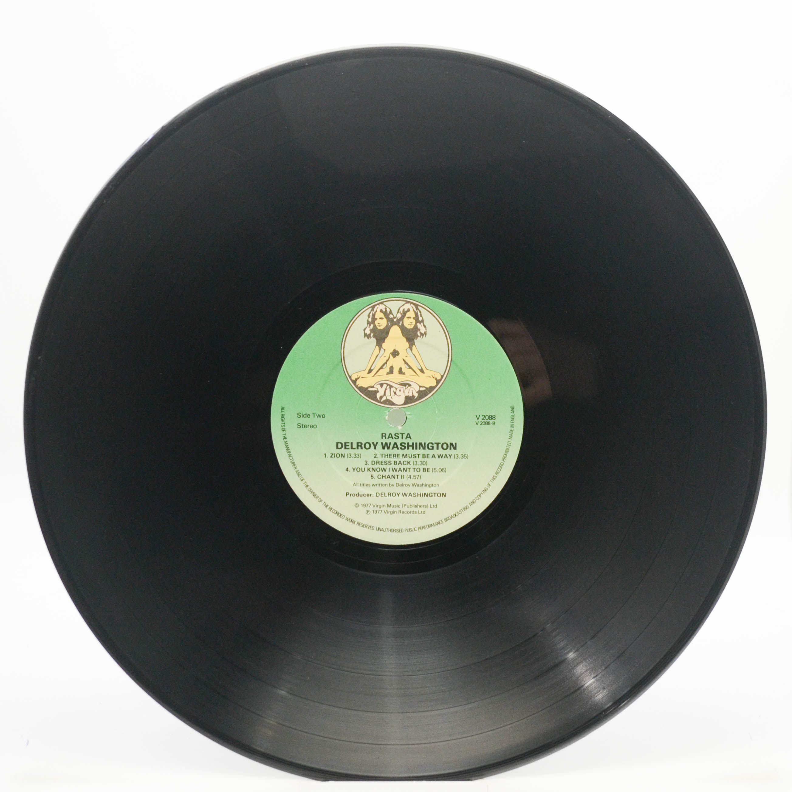 Delroy Washington — Rasta (UK), 1977