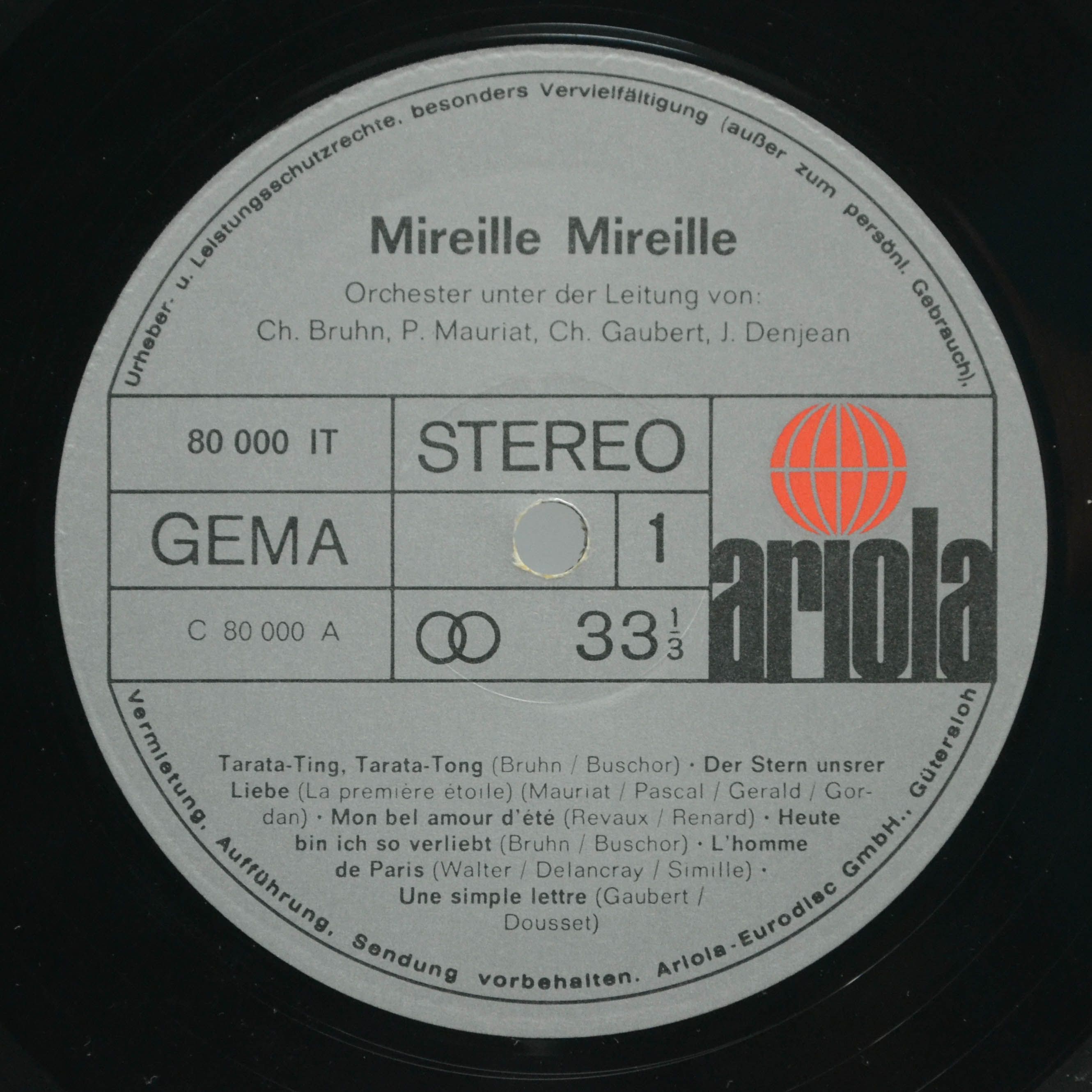 Mireille — Mireille, 1969
