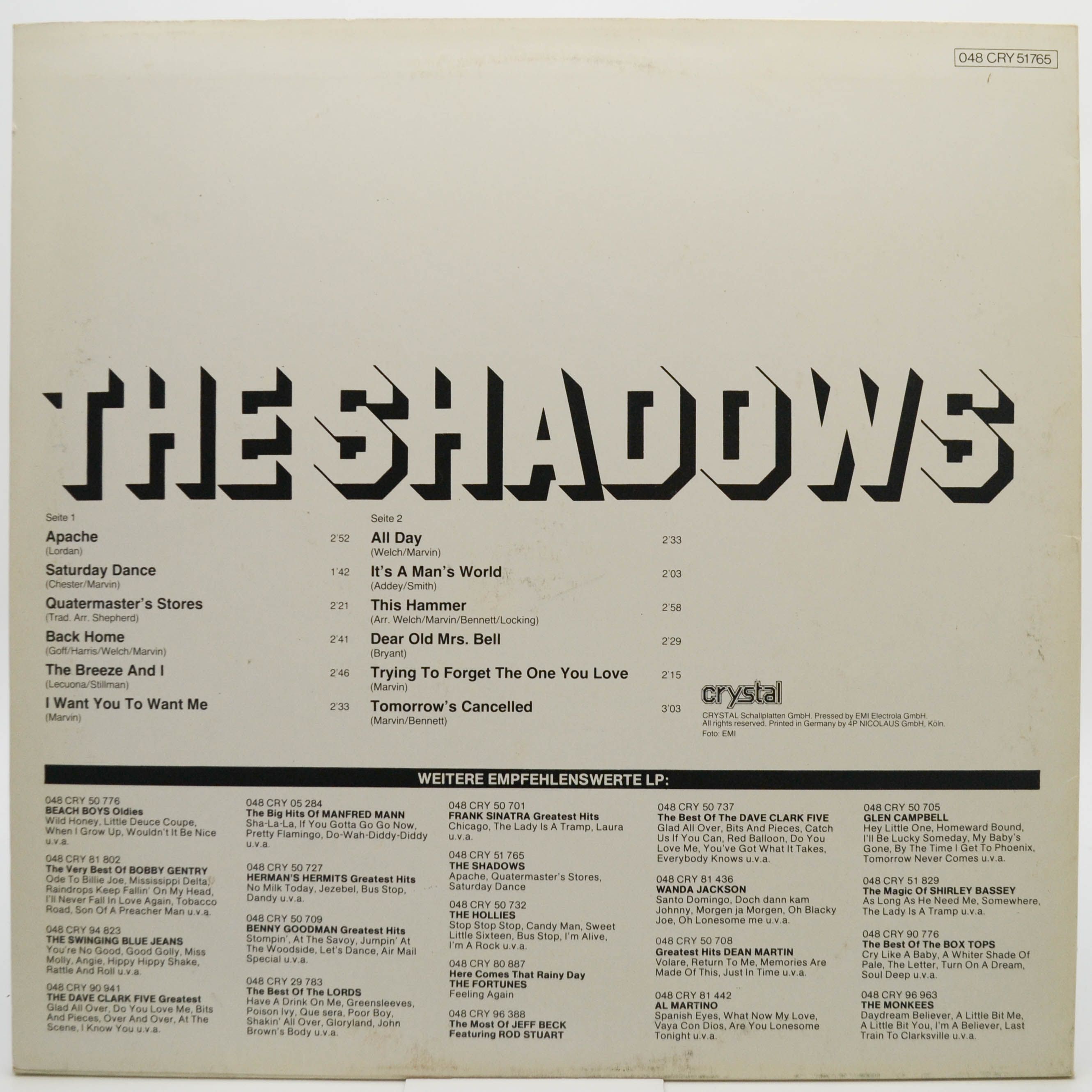 Shadows — The Shadows, 1976