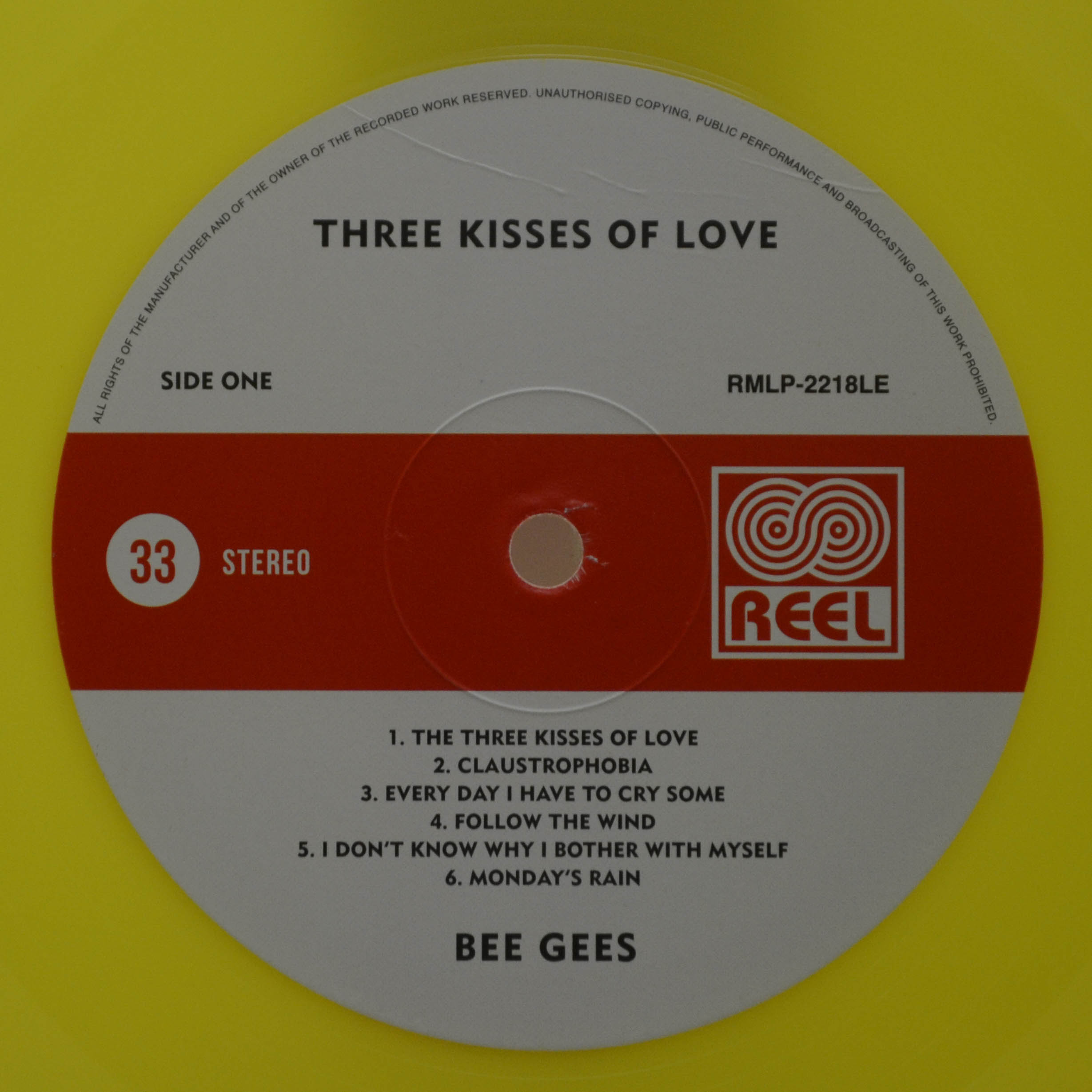Виниловая пластинка Bee Gees — Three Kisses Of Love, 2021