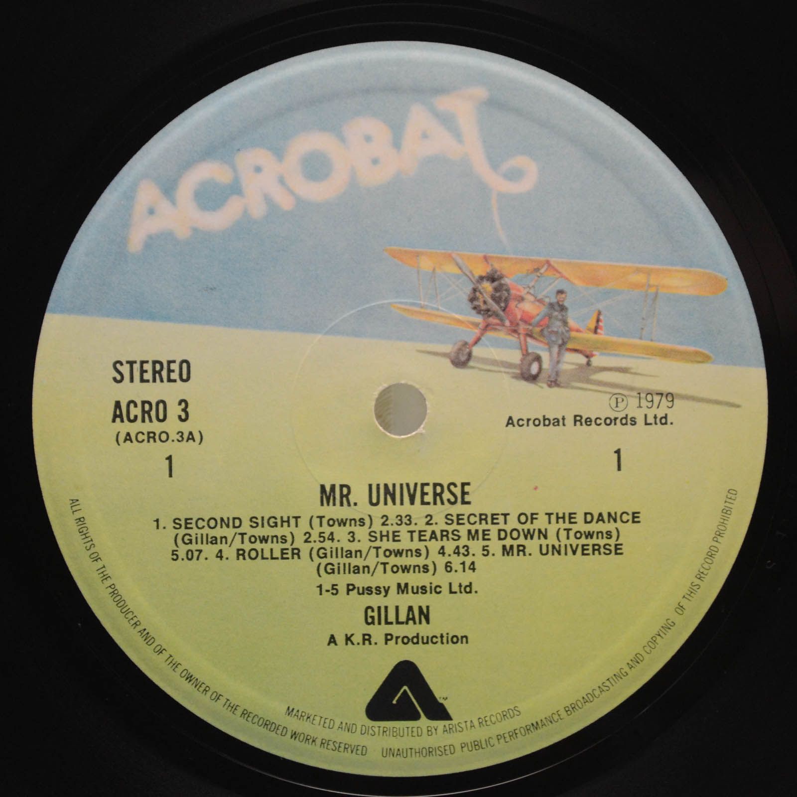 Gillan — Mr. Universe (1-st, UK), 1979
