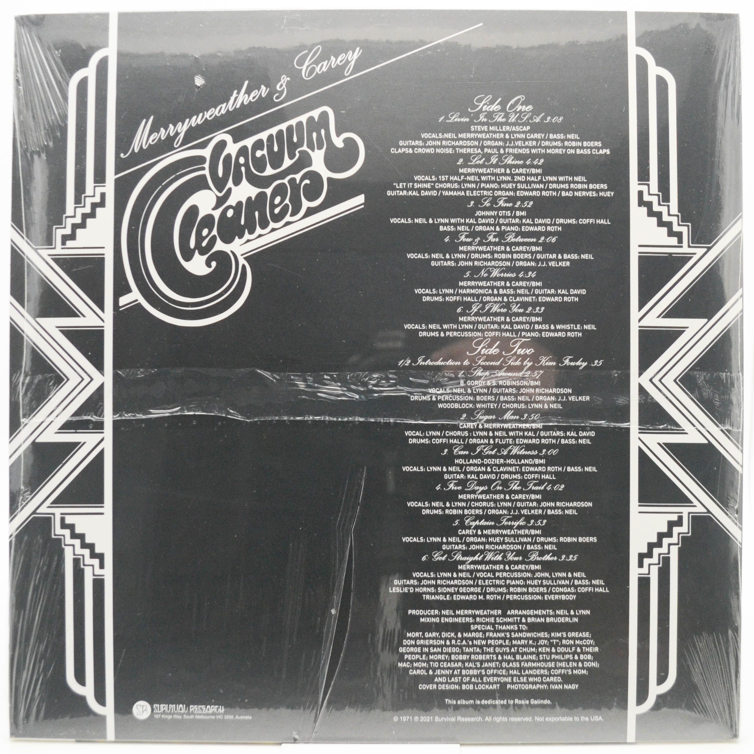 Merryweather & Carey — Vacuum Cleaner, 1971