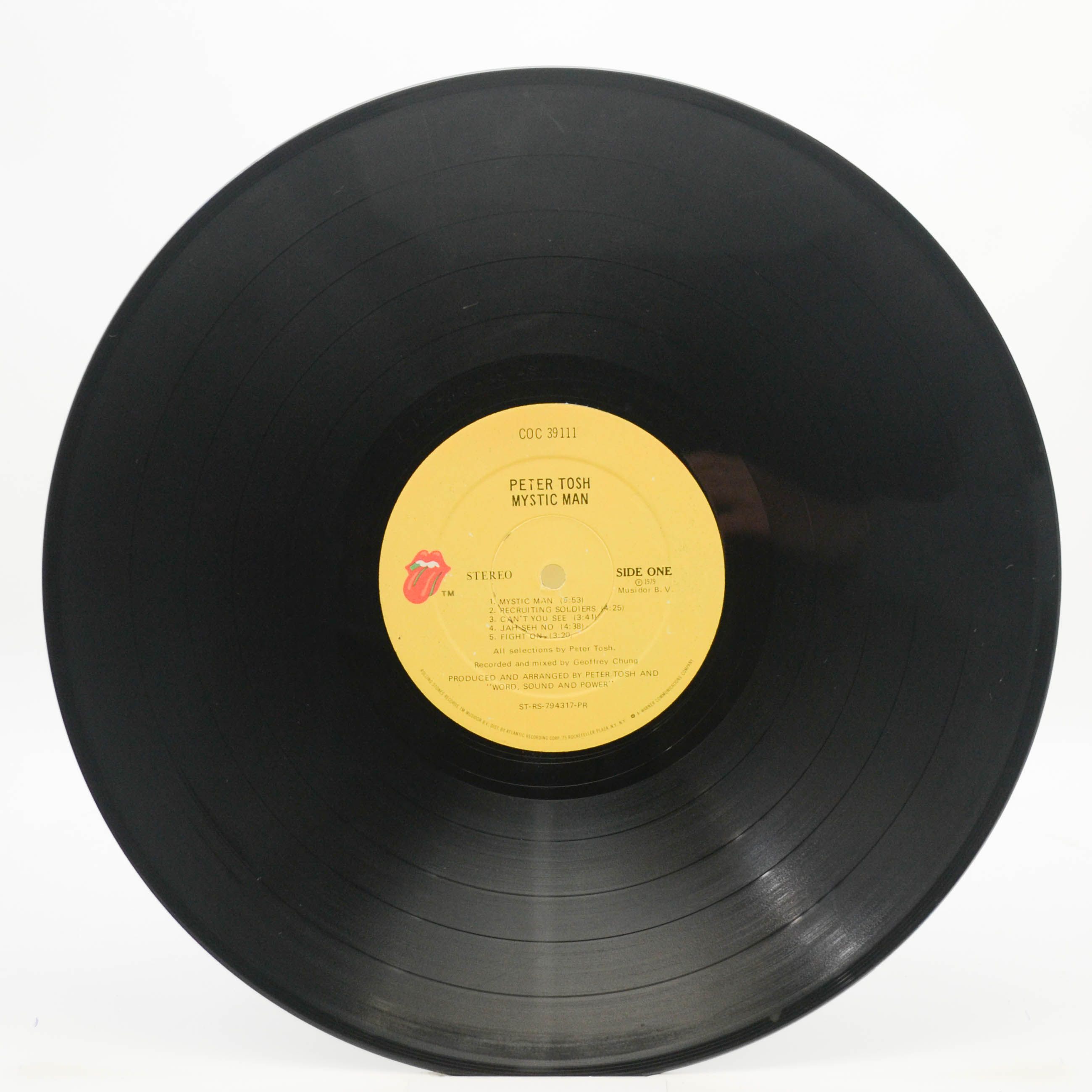 Peter Tosh — Mystic Man (1-st, USA), 1979