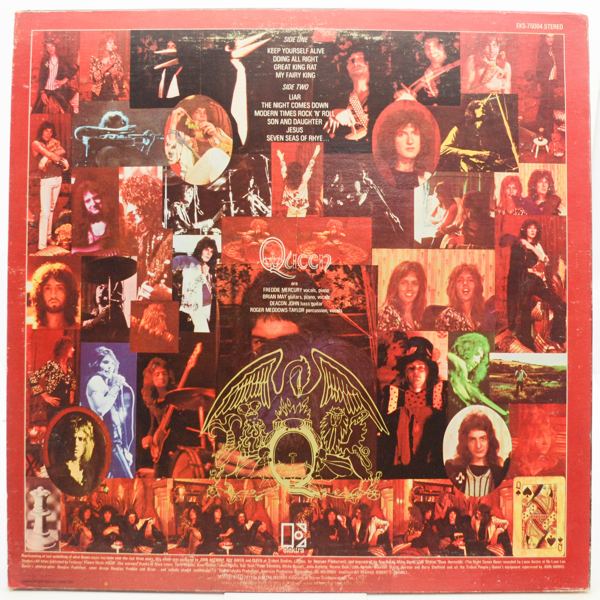 Виниловая пластинка Queen — Queen, 1973