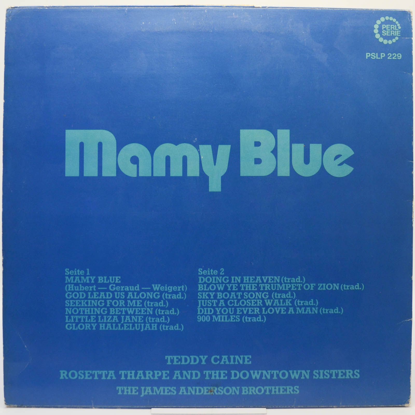 Teddy Caine / Rosetta Tharpe And The Downtown Sisters, New Heaven / The James Anderson Brothers — Mamy Blue, 1971