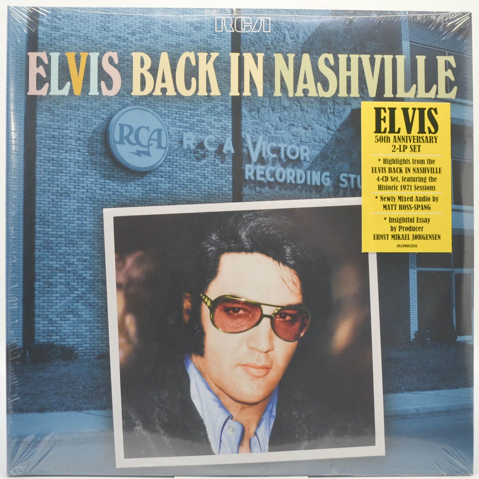 Elvis — Elvis Back In Nashville (2LP), 2021