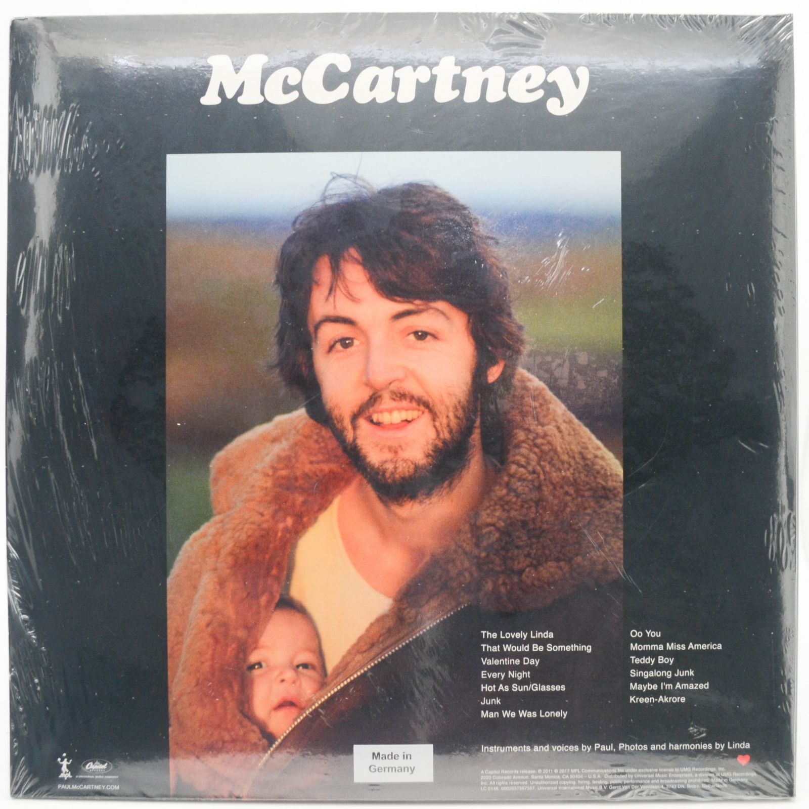 Paul McCartney — McCartney, 1970