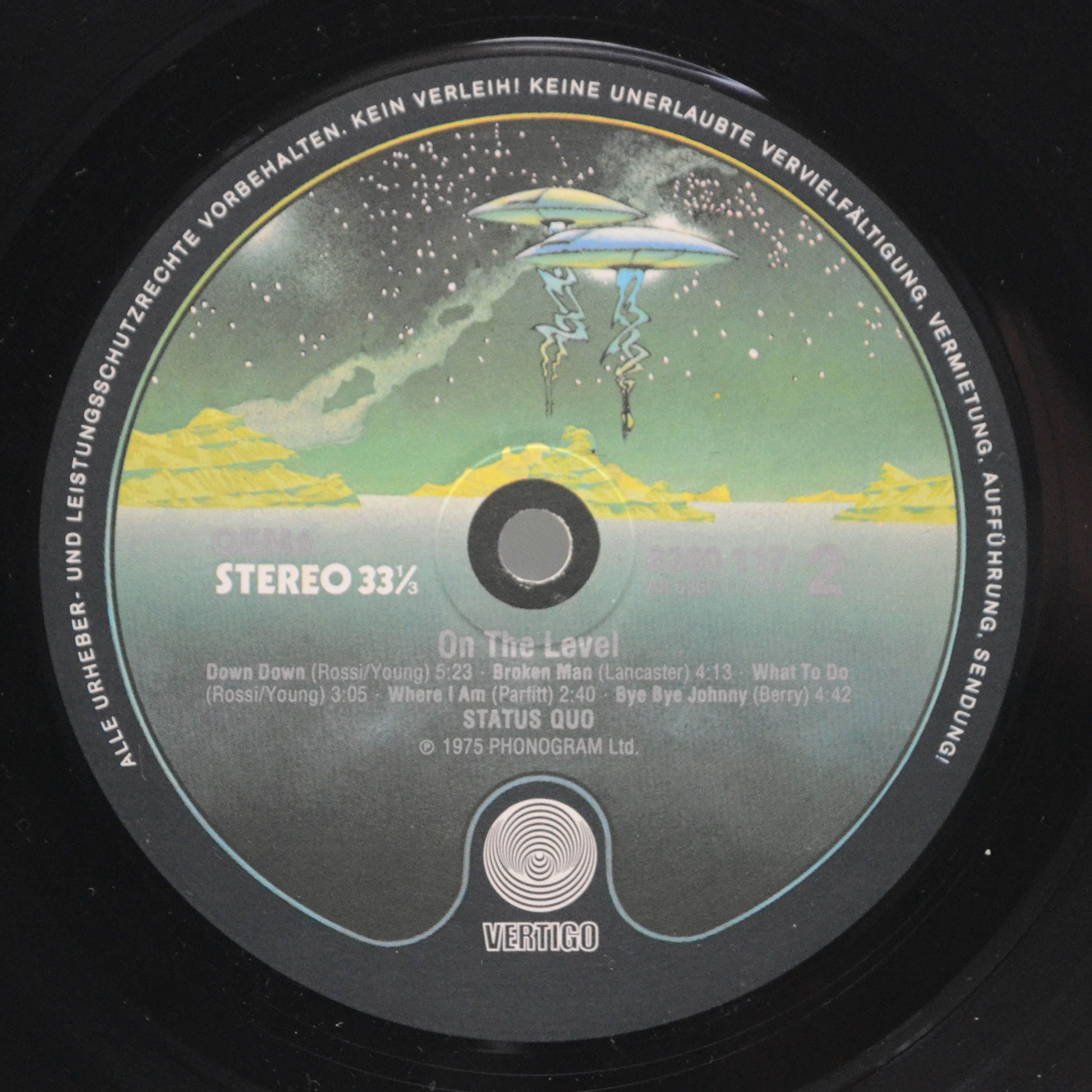 Status Quo — On The Level, 1975