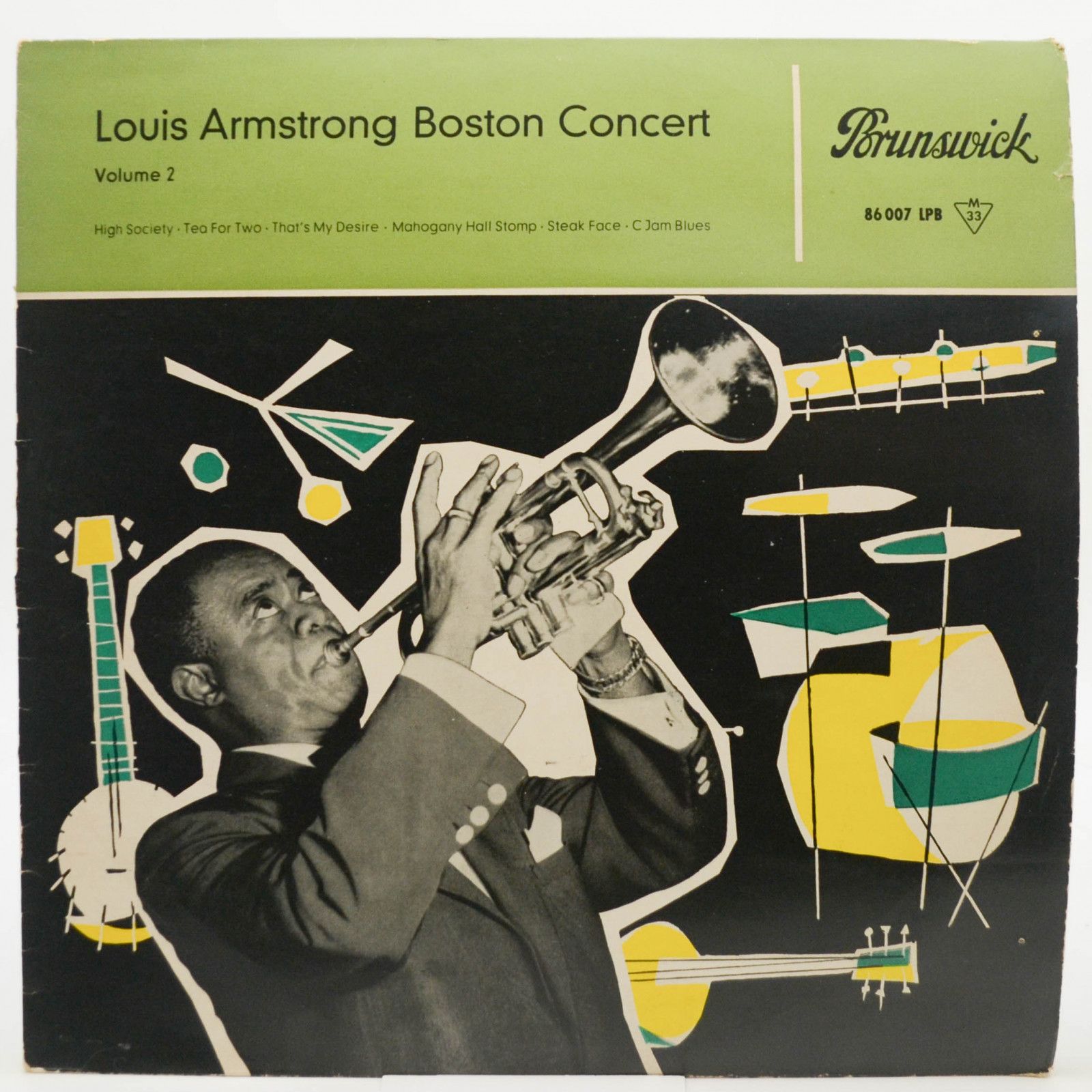 Louis Armstrong — Louis Armstrong Boston Concert Volume 2 (10"), 1952