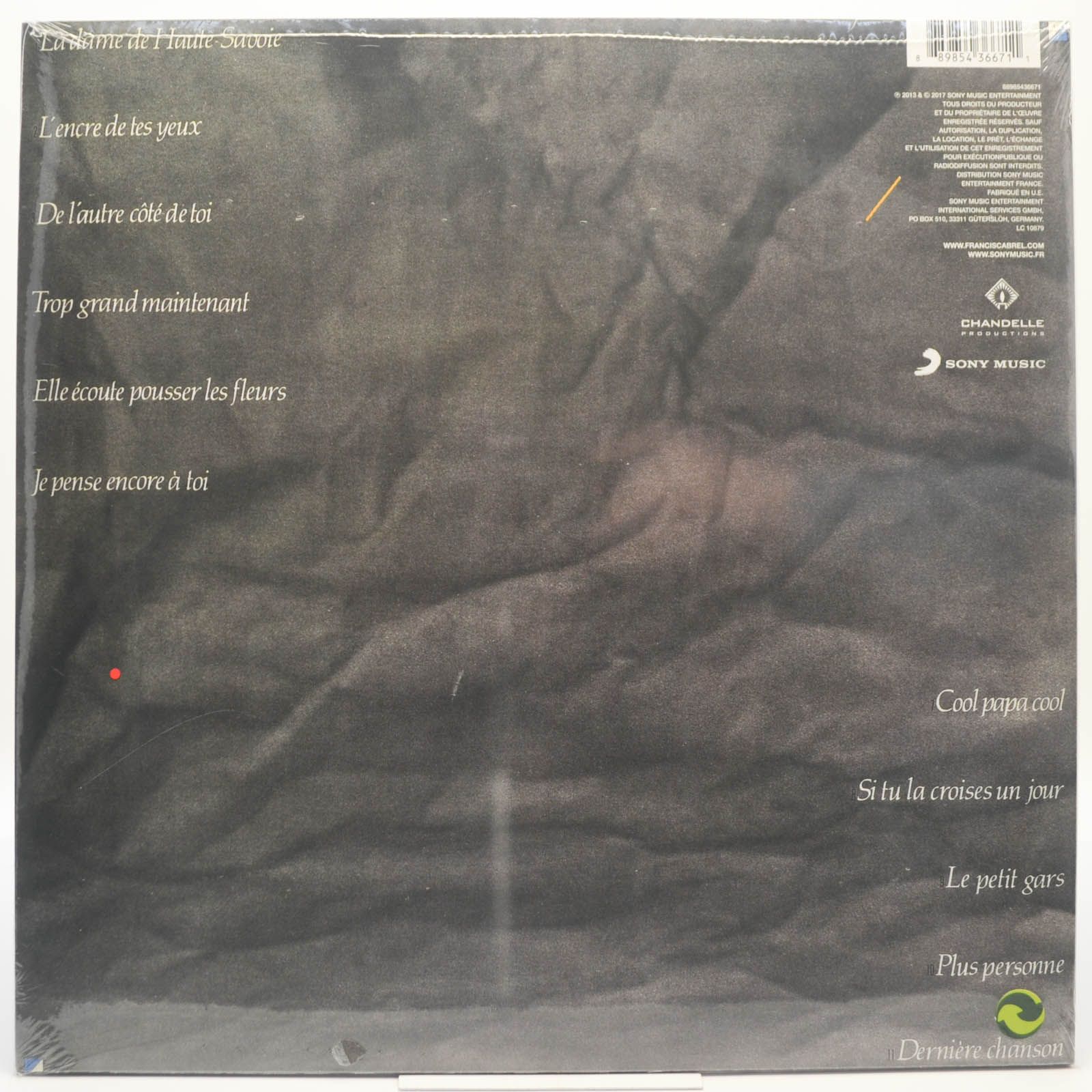 Francis Cabrel — Fragile (France), 1980