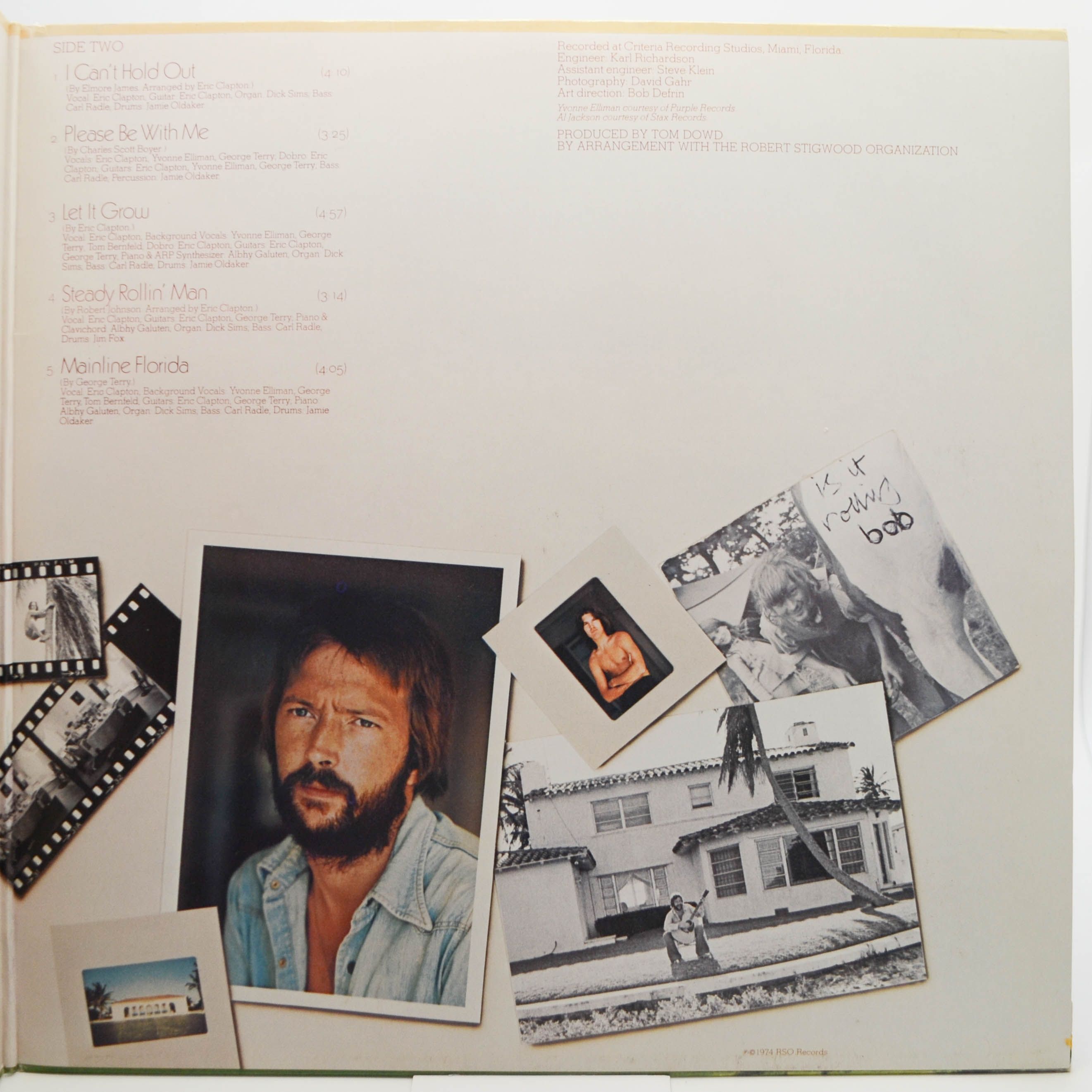 Eric Clapton — 461 Ocean Boulevard, 1974