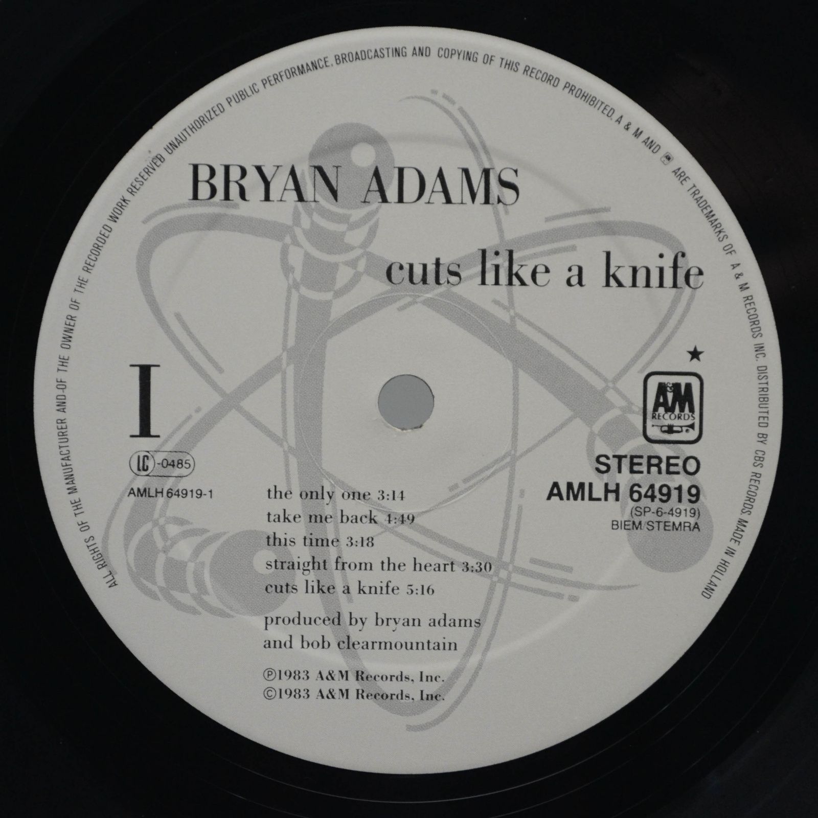 Bryan Adams — Cuts Like A Knife, 1983