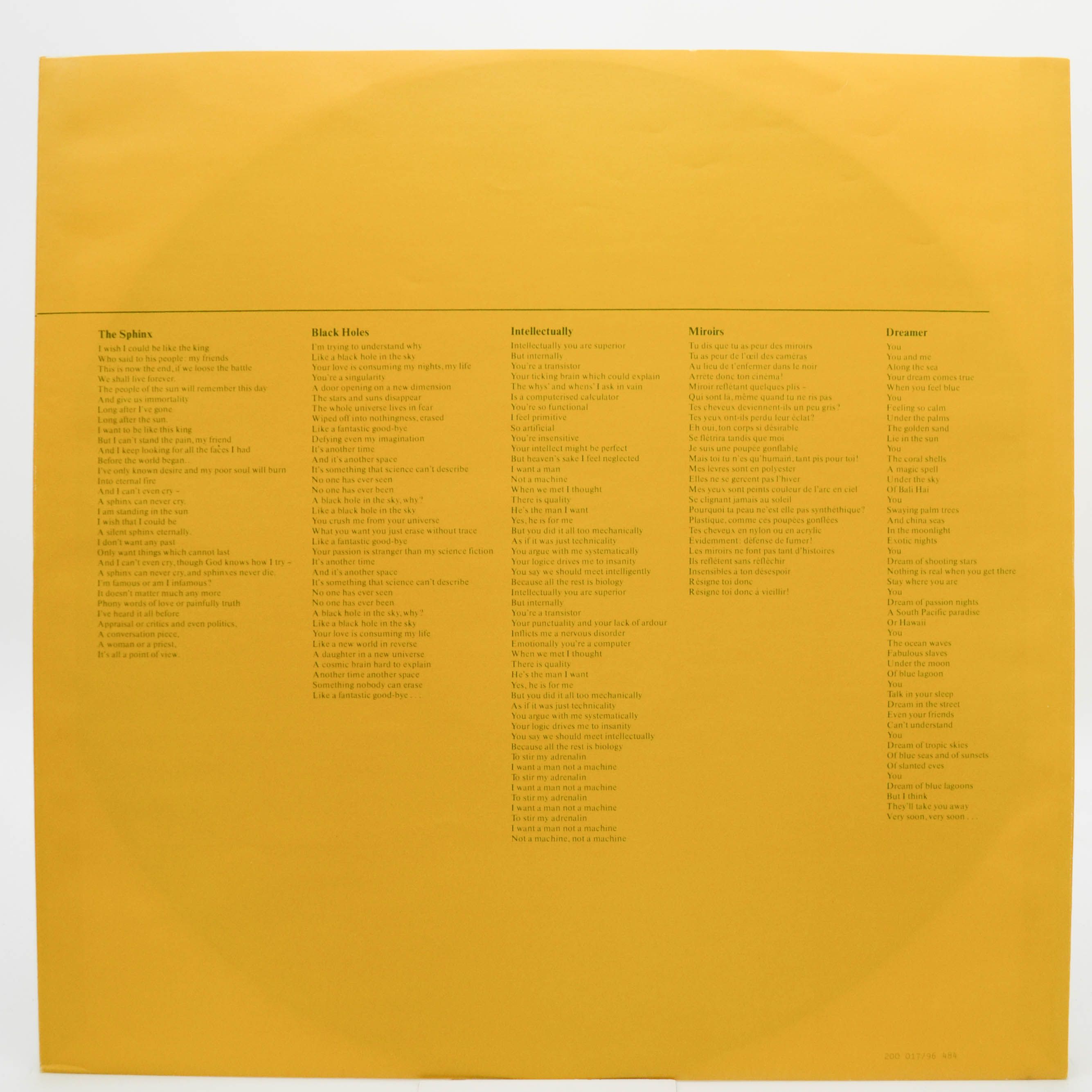 Amanda Lear — Never Trust A Pretty Face, 1979