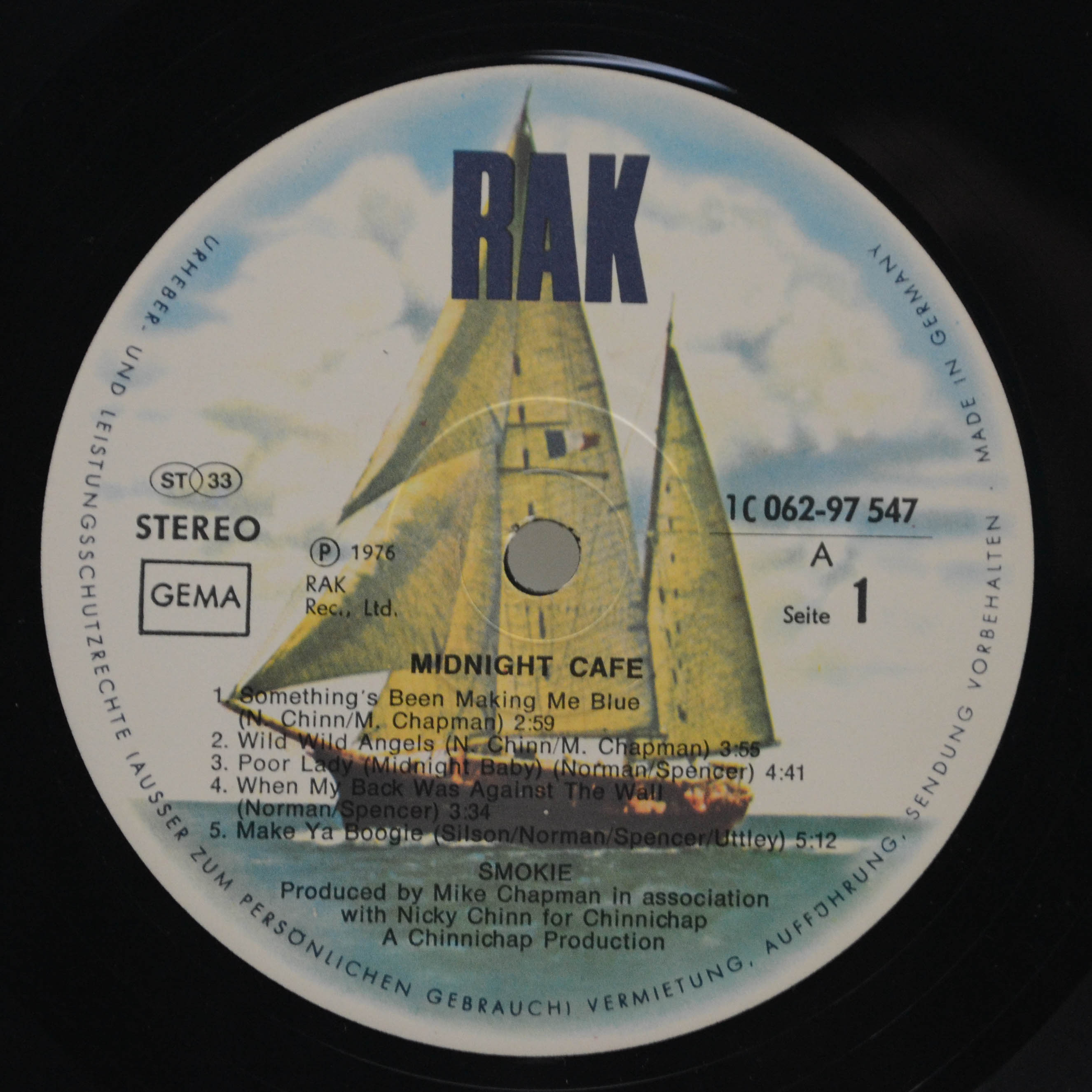 Smokie — Midnight Café, 1976