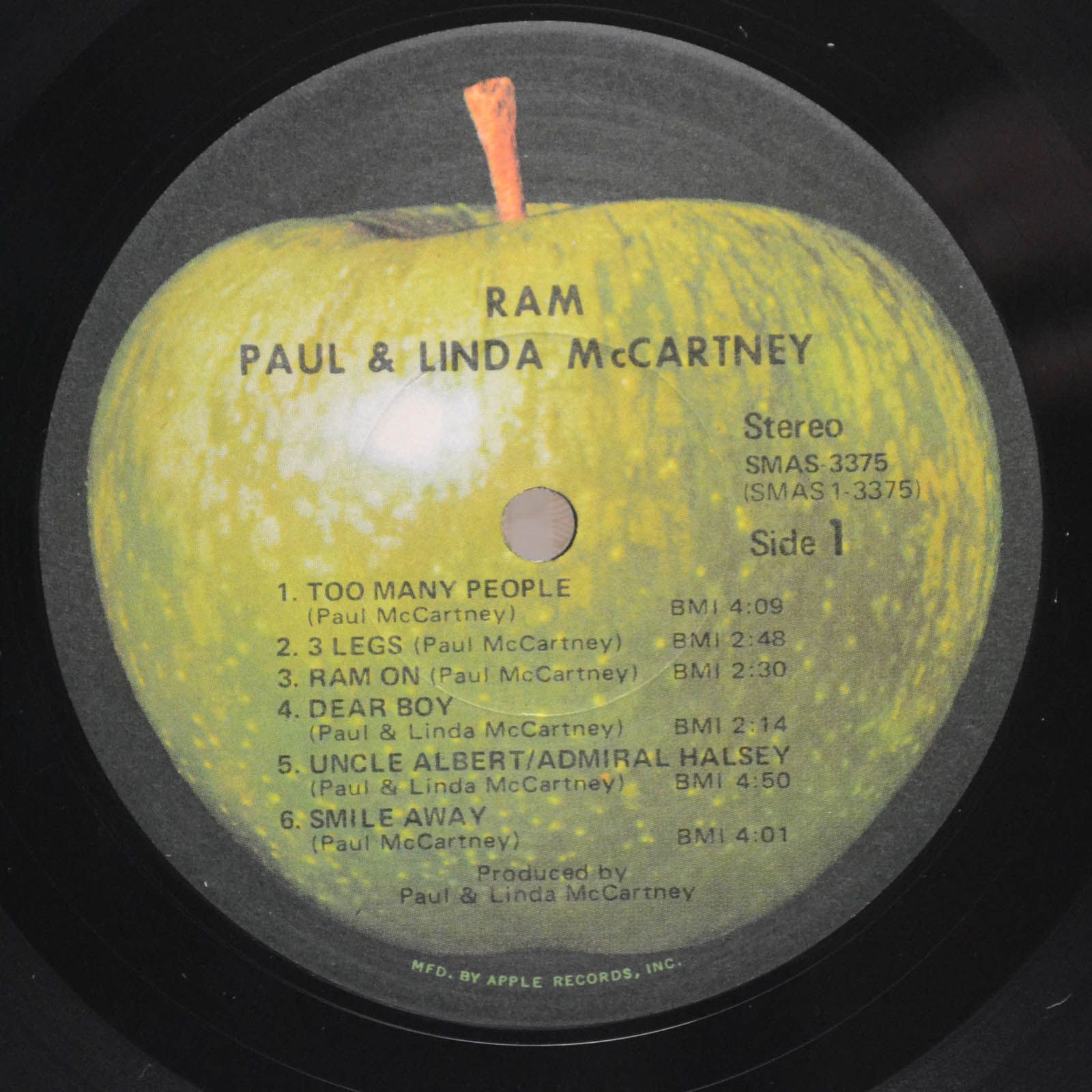 Paul & Linda McCartney — Ram (USA), 1971