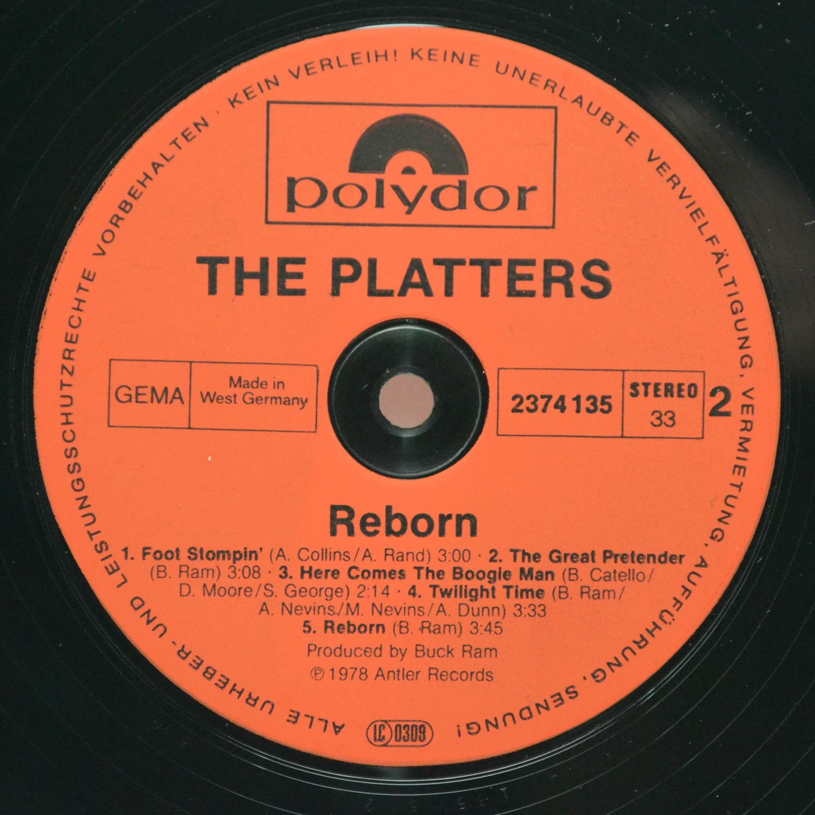 Platters — Reborn, 1978