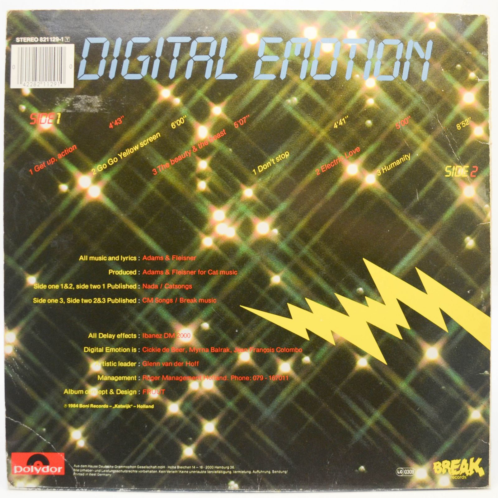 Digital Emotion — Digital Emotion, 1984