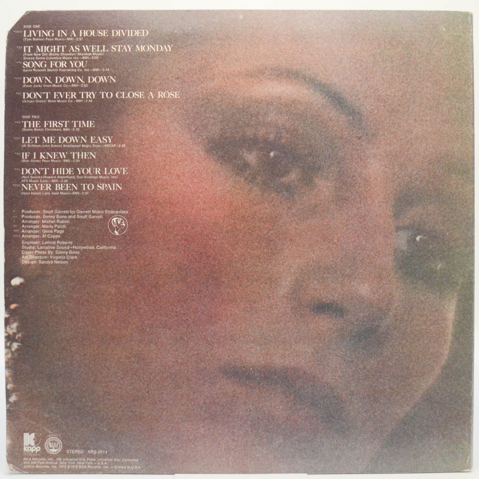Chér — Foxy Lady (USA), 1972