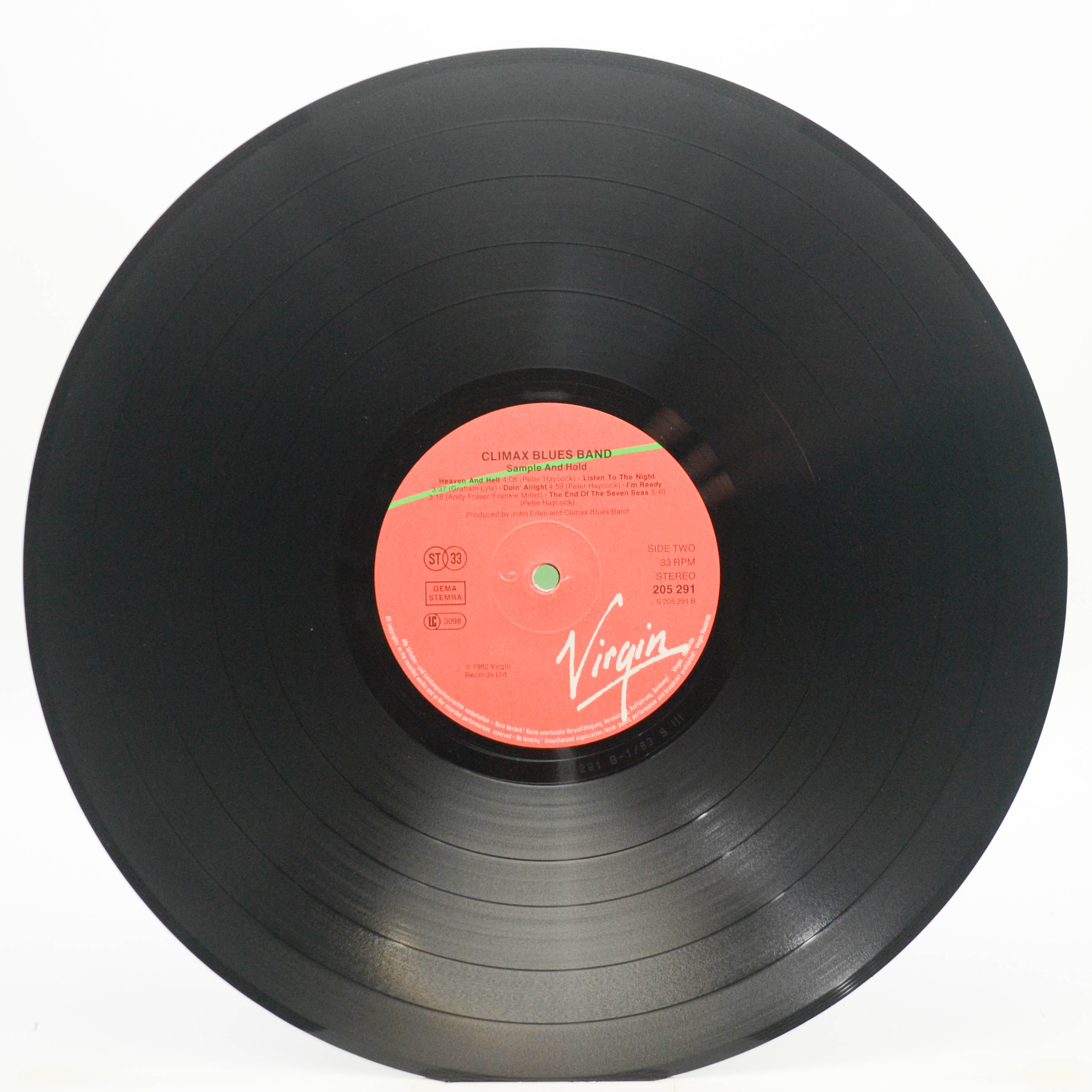 Climax Blues Band — Sample And Hold, 1983