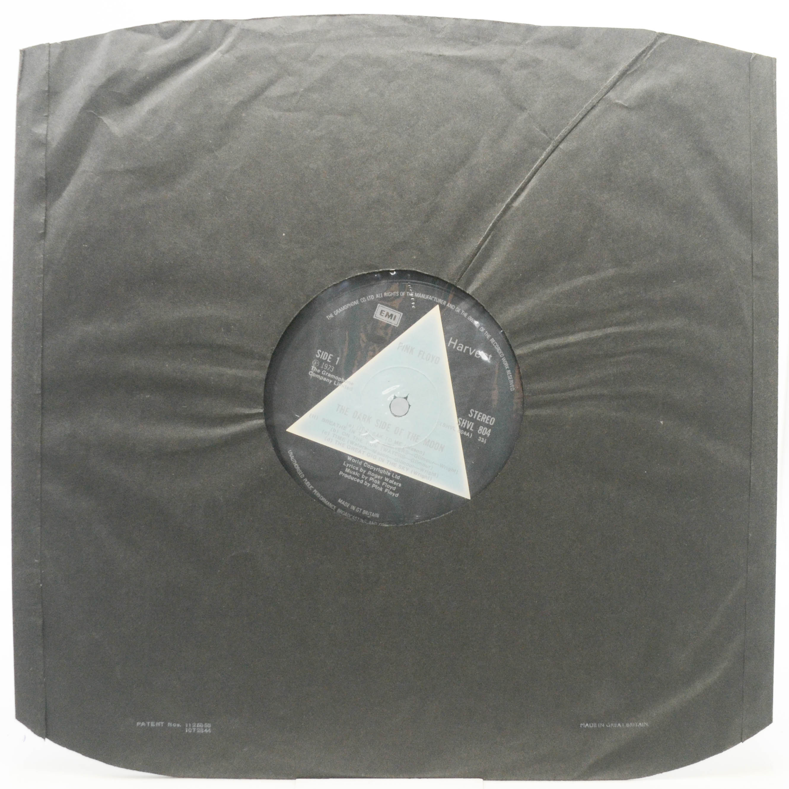 Pink Floyd - The Dark Side Of The Moon (1-st, UK), 183480