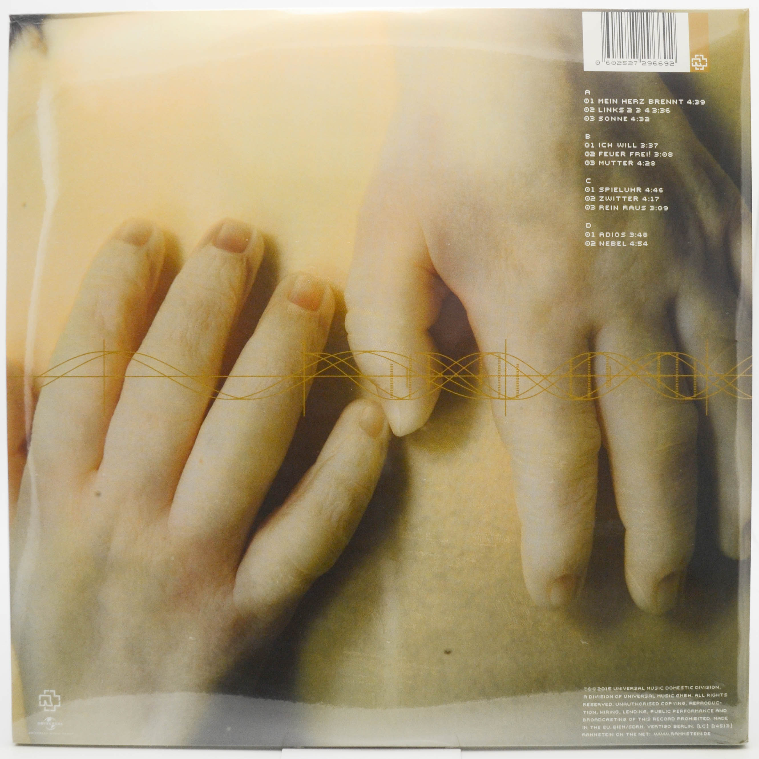 Rammstein — Mutter (2LP), 2001