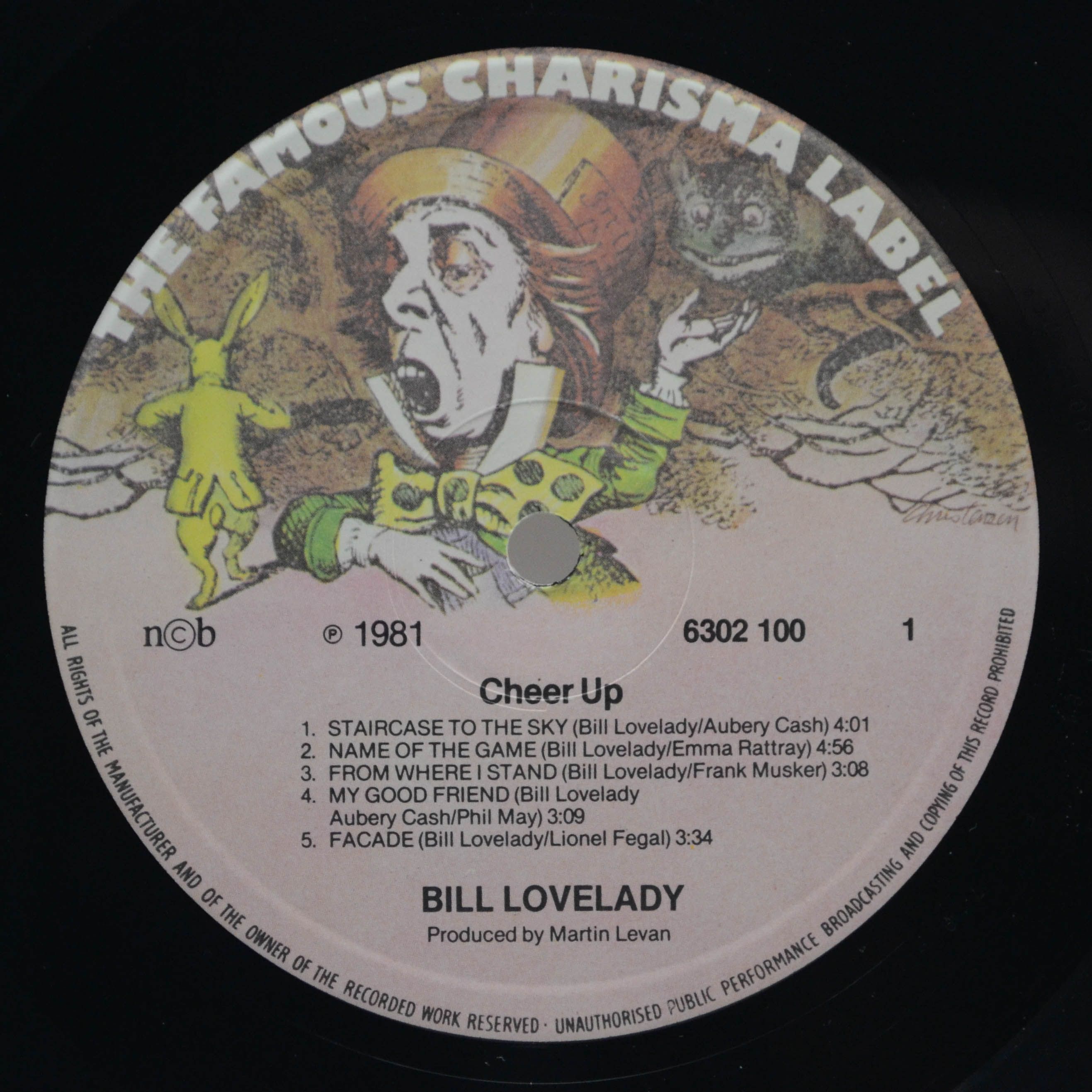 Bill Lovelady — Cheer Up, 1981