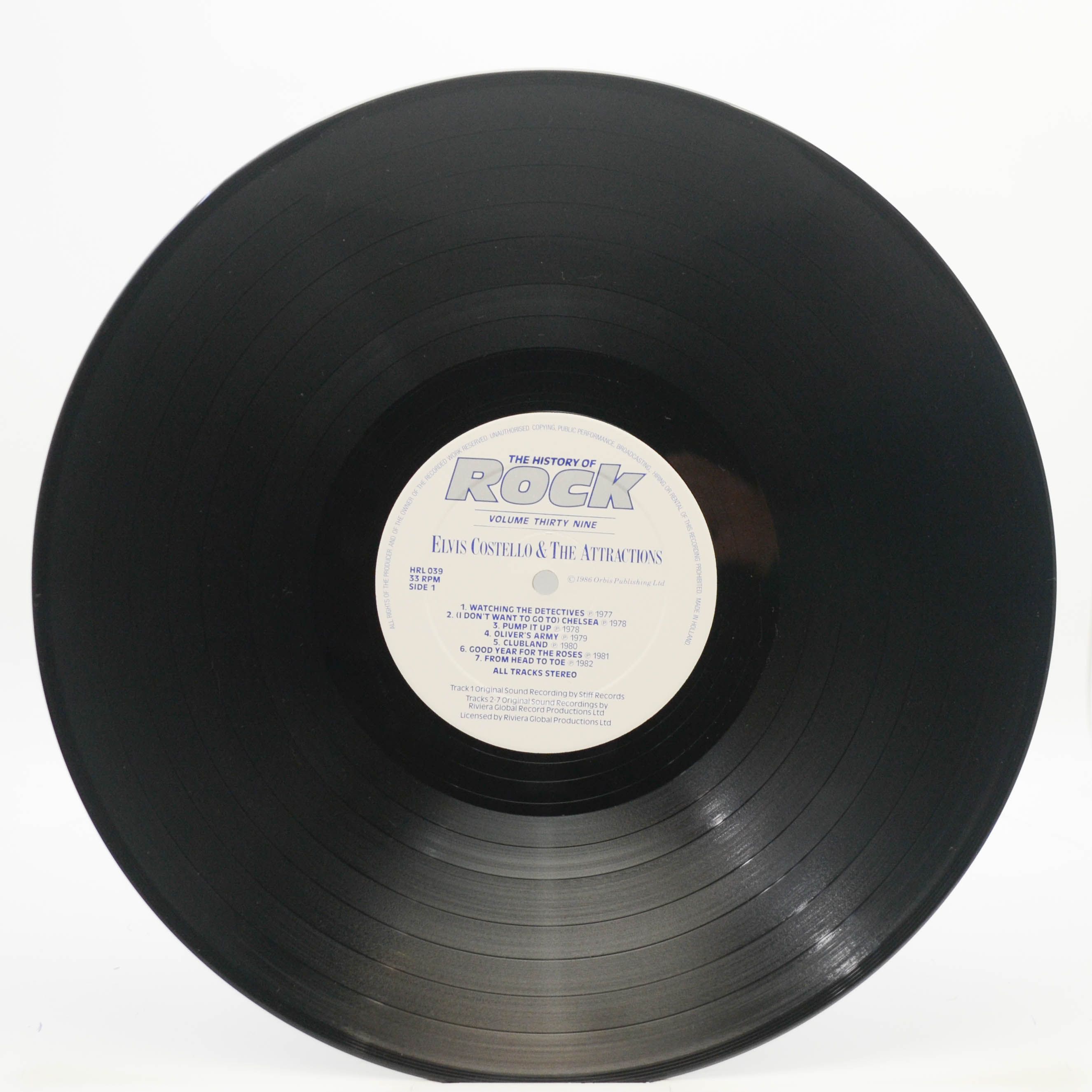 Elvis Costello & The Attractions / Nick Lowe / Kate Bush / Joan Armatrading — The History Of Rock (Volume Thirty Nine) (2LP, UK), 1986