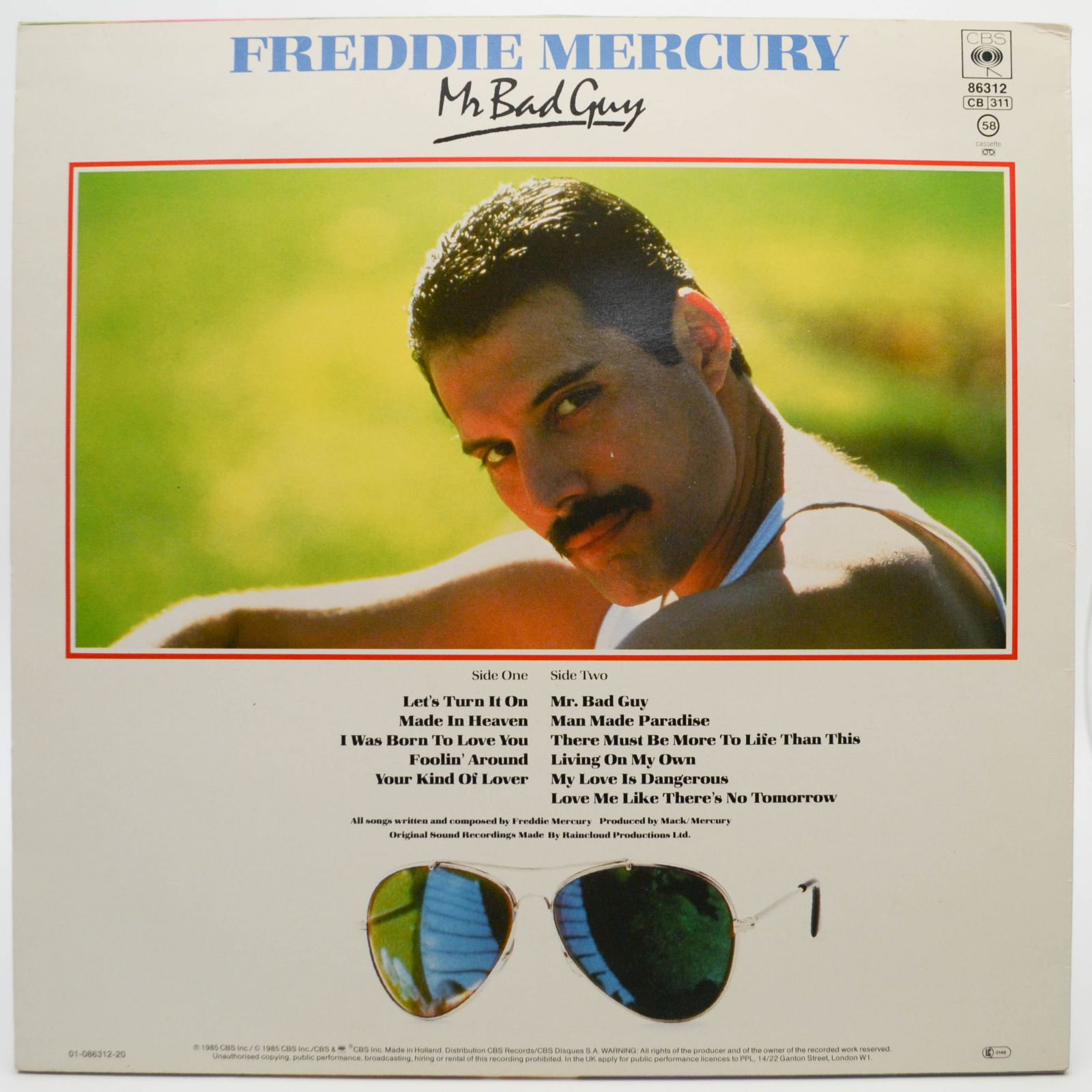 Freddie Mercury — Mr. Bad Guy, 1985