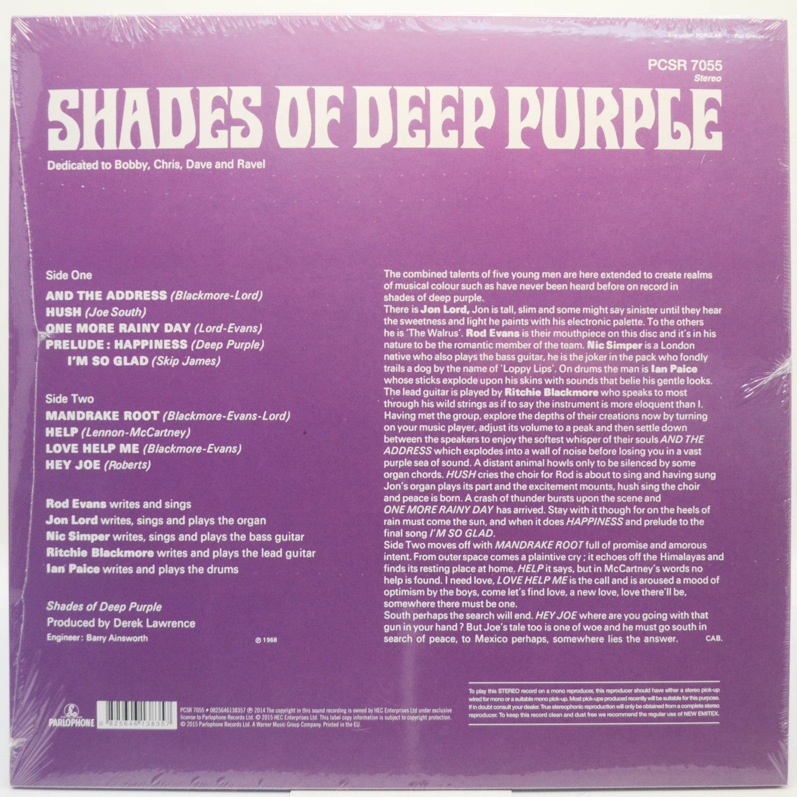 Deep Purple — Shades Of Deep Purple, 1968