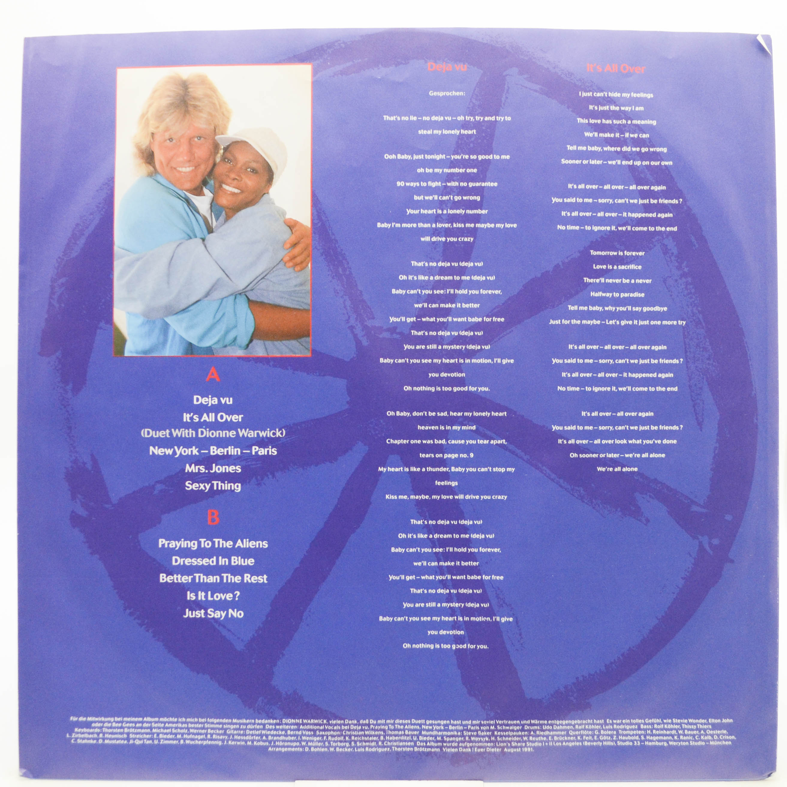 Blue System — Déjà Vu, 1991