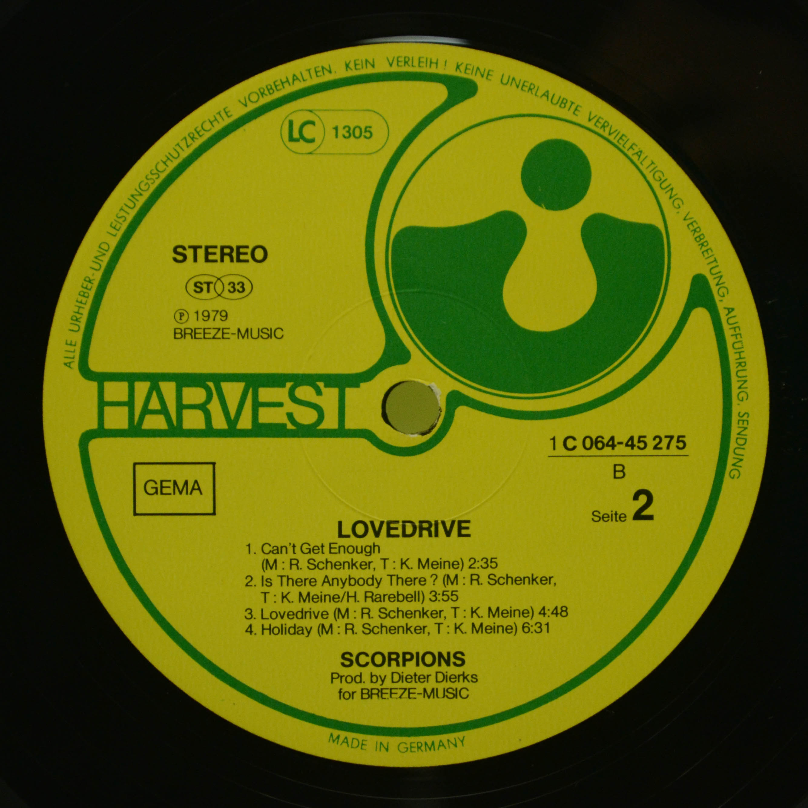 Scorpions — Lovedrive, 1979