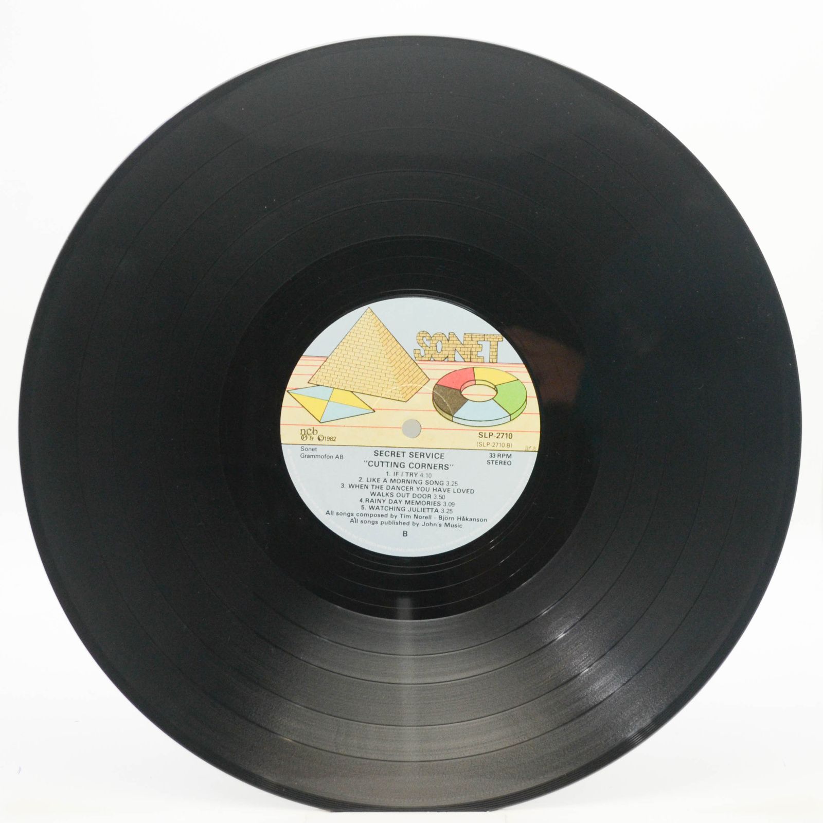 Secret Service — Cutting Corners (1-st, Sweden), 1982