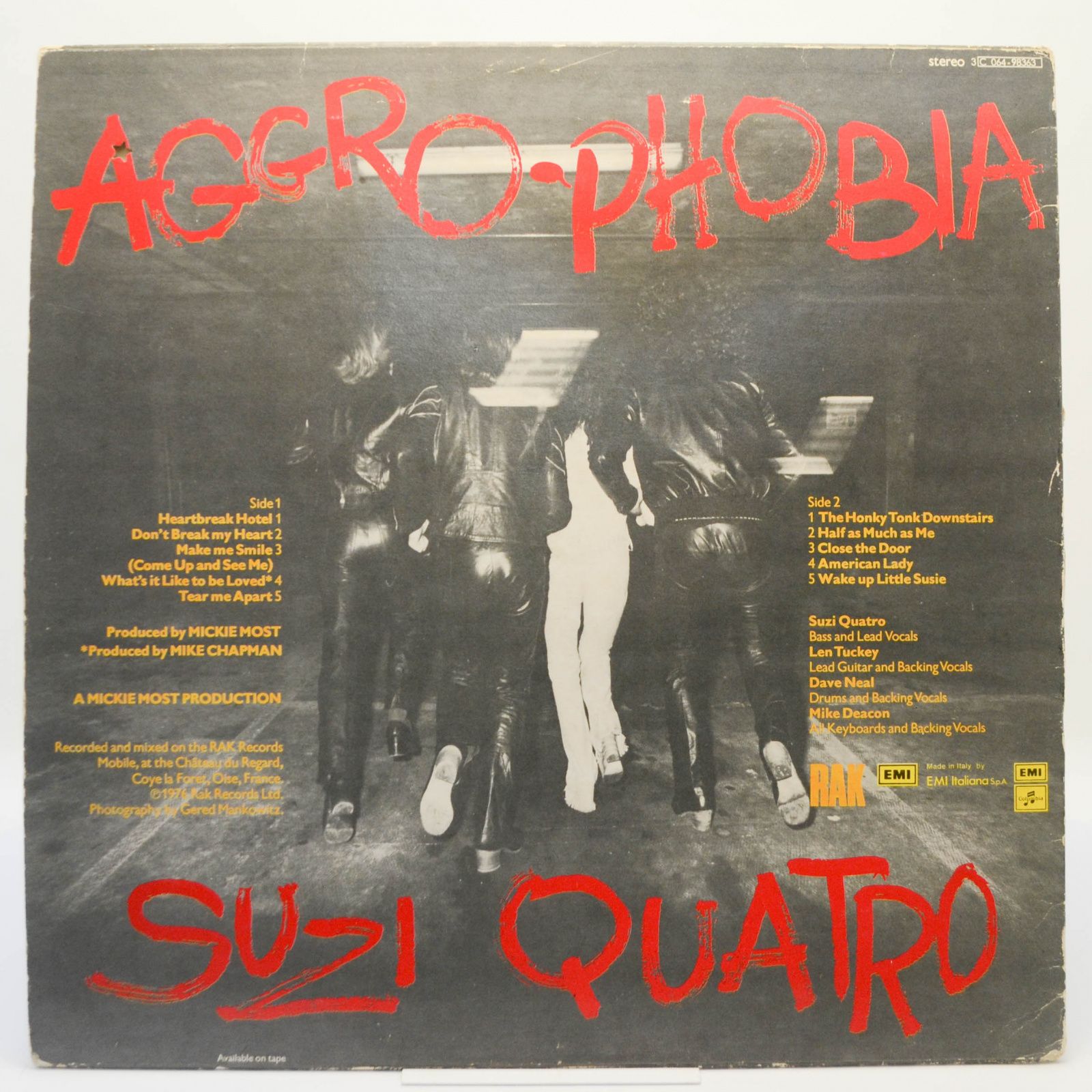 Suzi Quatro — Aggro-Phobia, 1976