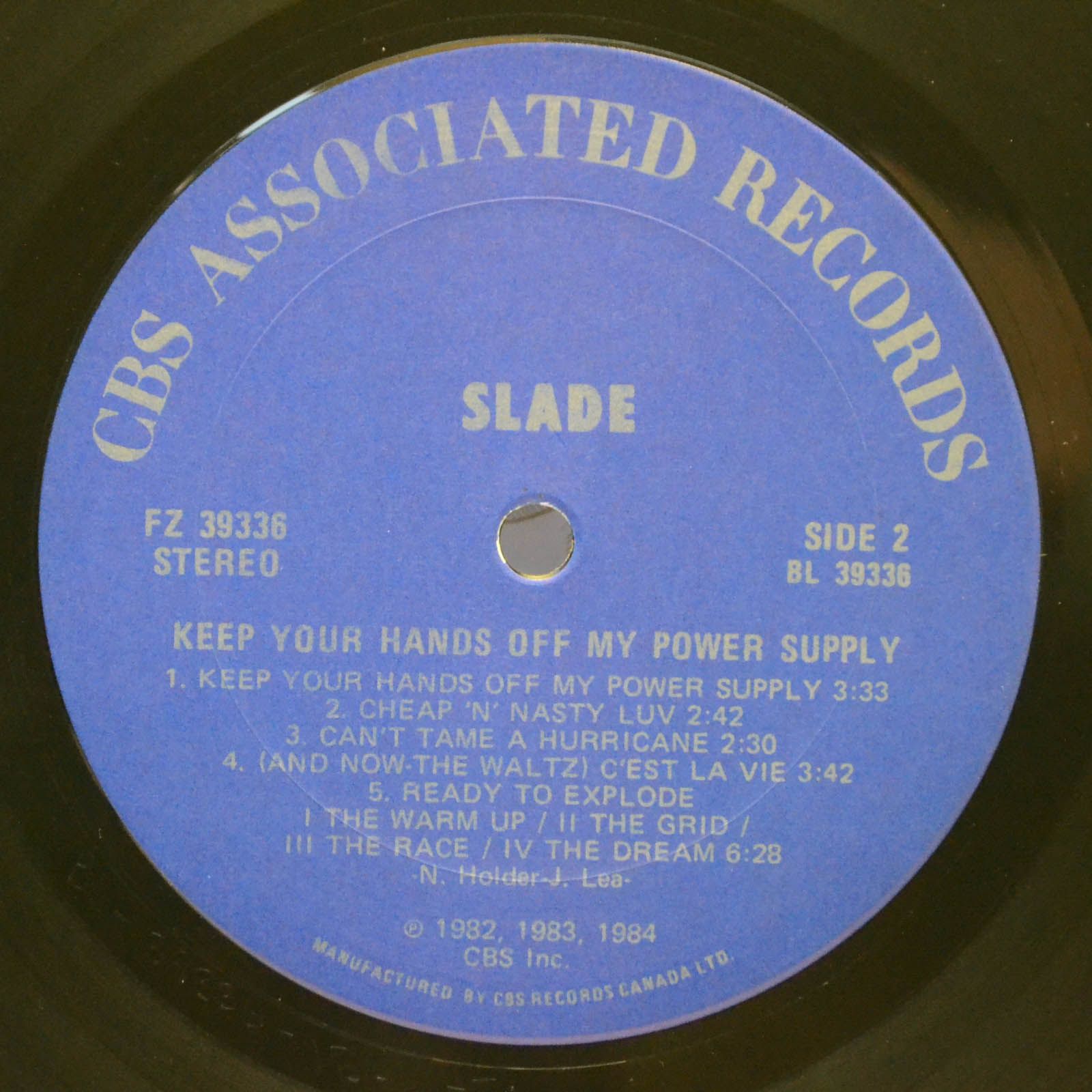 Slade — Keep Your Hands Off My Power Supply, 1984