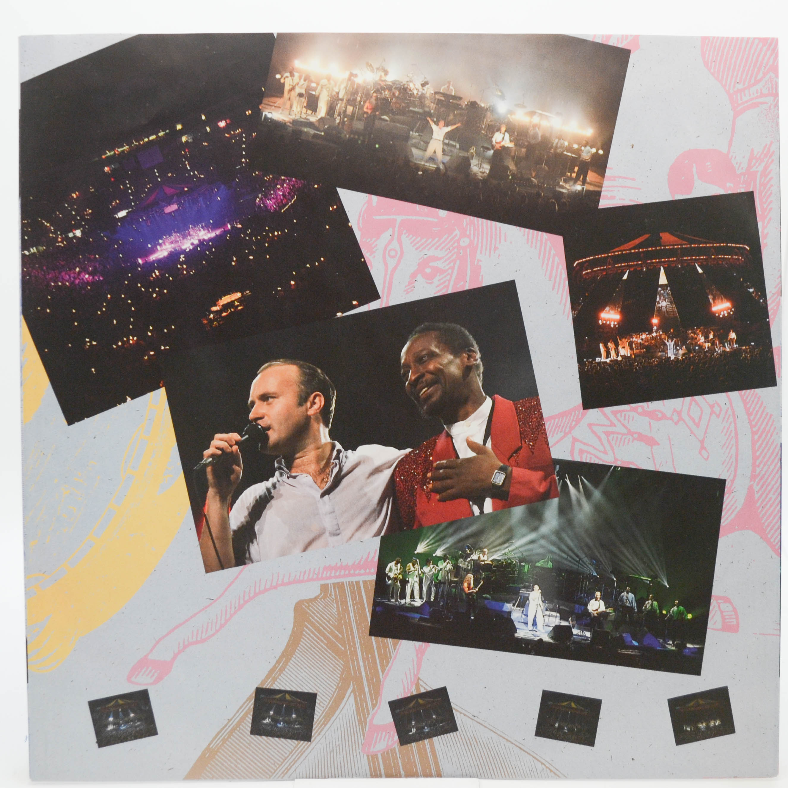 Phil Collins — Serious Hits...Live! (2LP), 1990