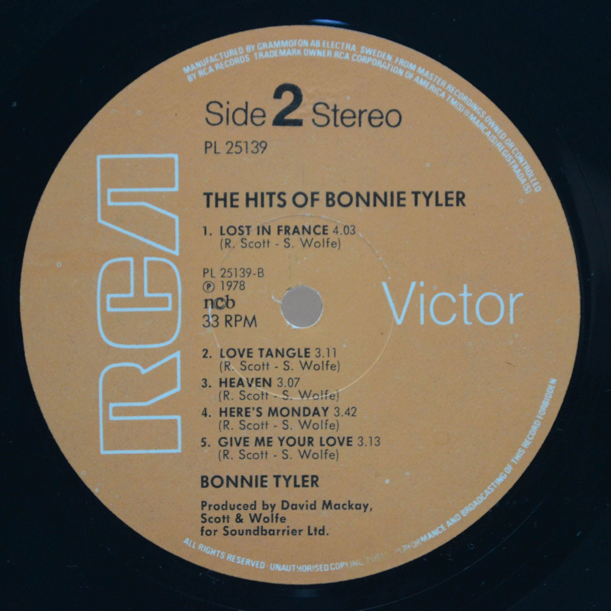 Bonnie Tyler — The Hits Of Bonnie Tyler, 1978