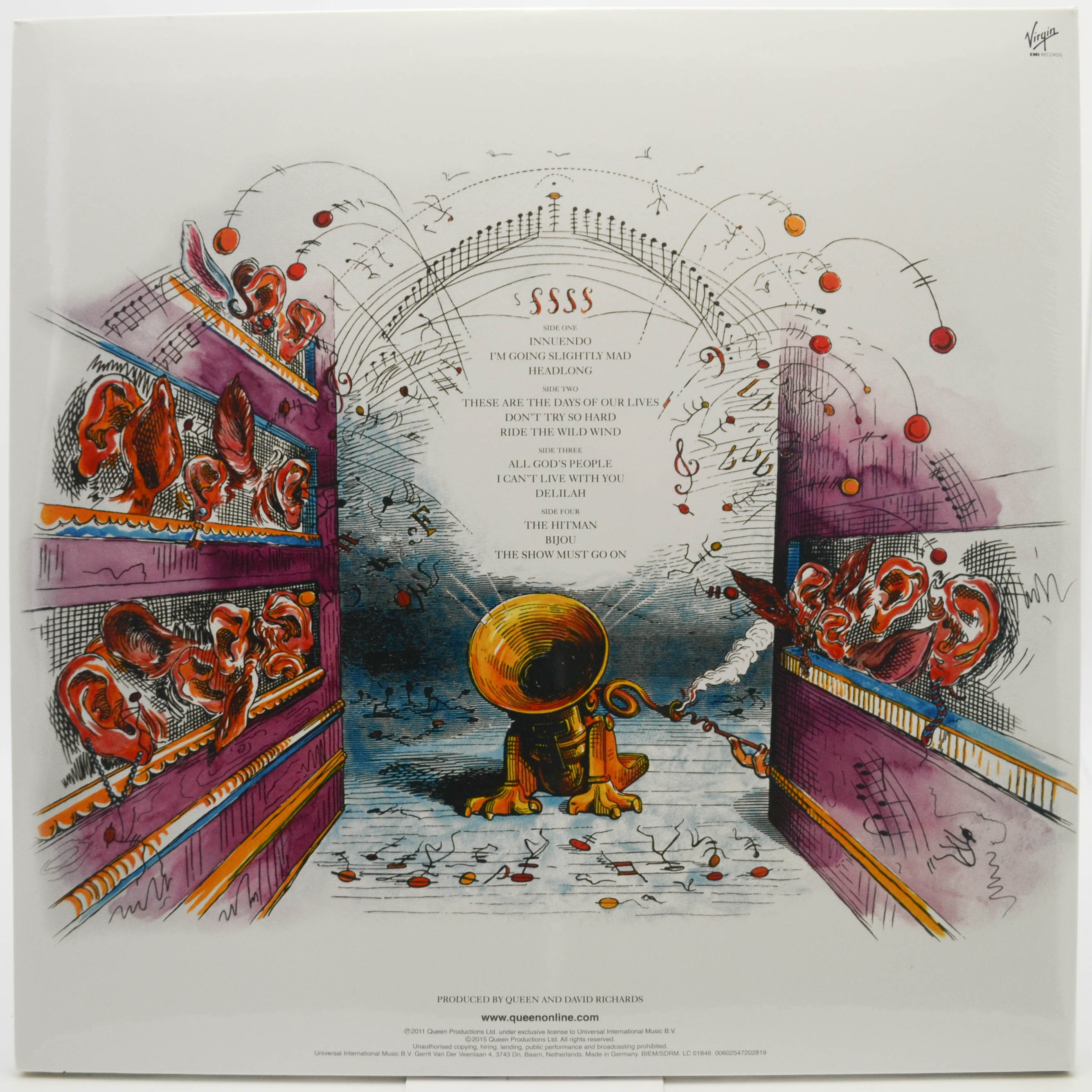 Queen — Innuendo (2LP), 1991