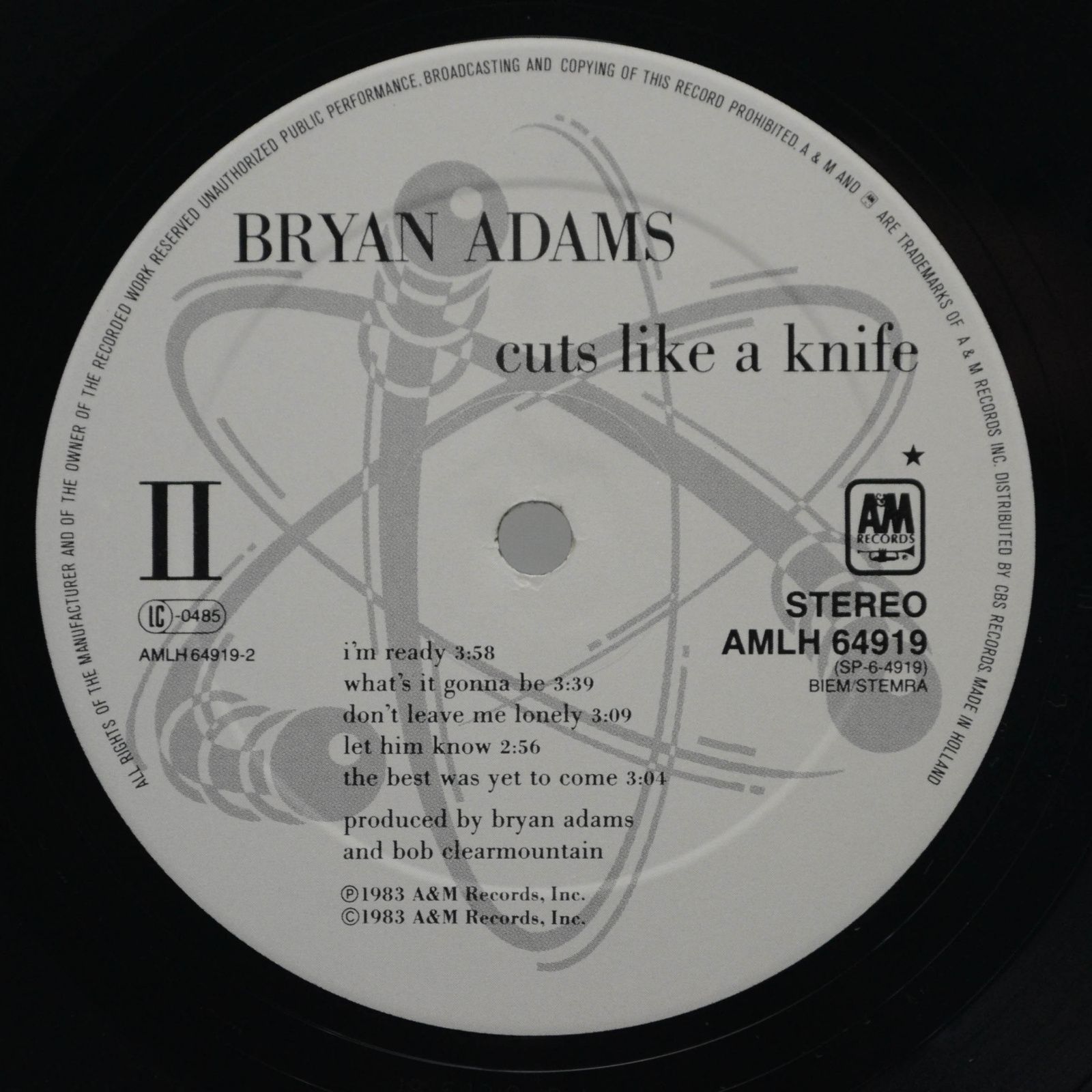 Bryan Adams — Cuts Like A Knife, 1983
