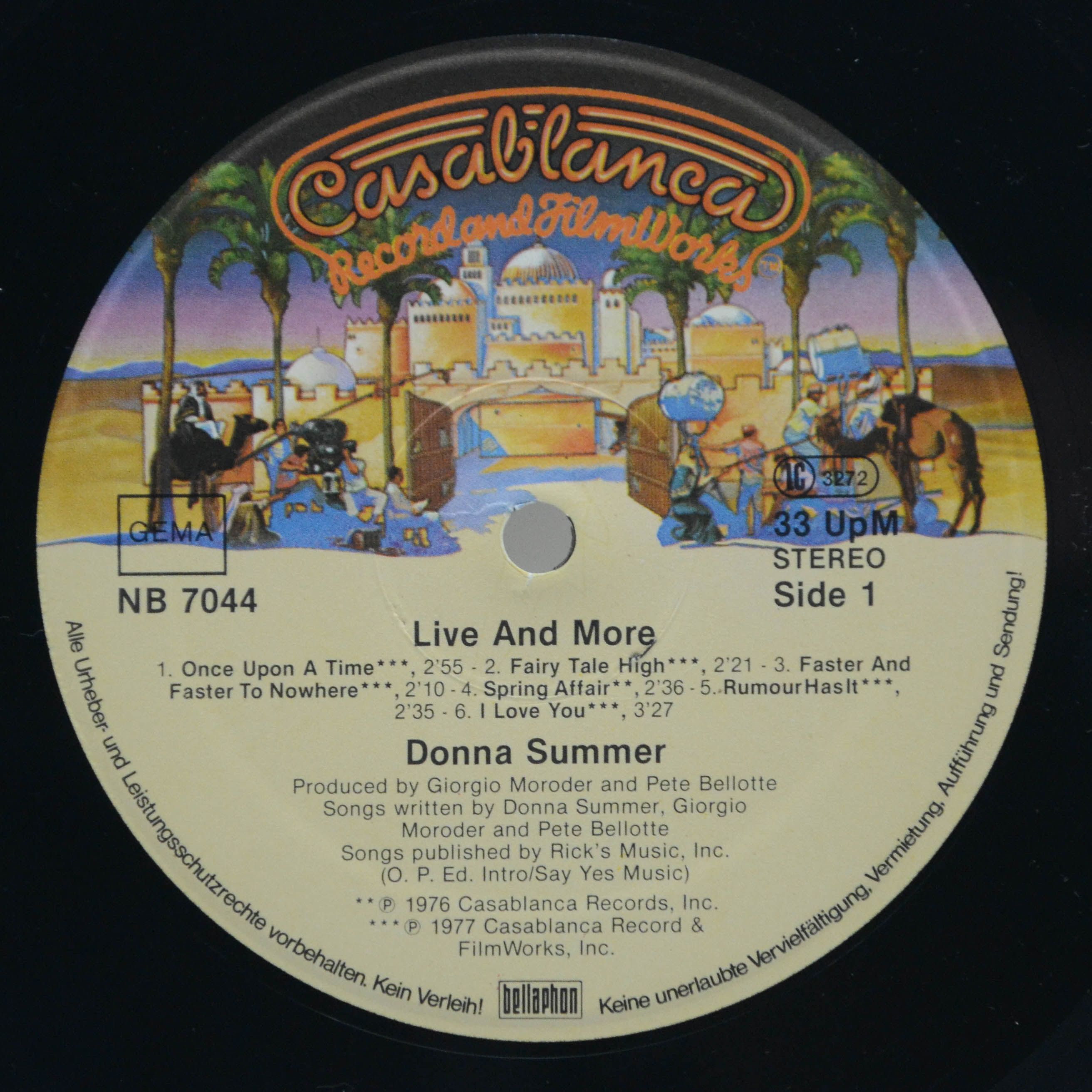 Donna Summer — Live And More (2LP), 1978