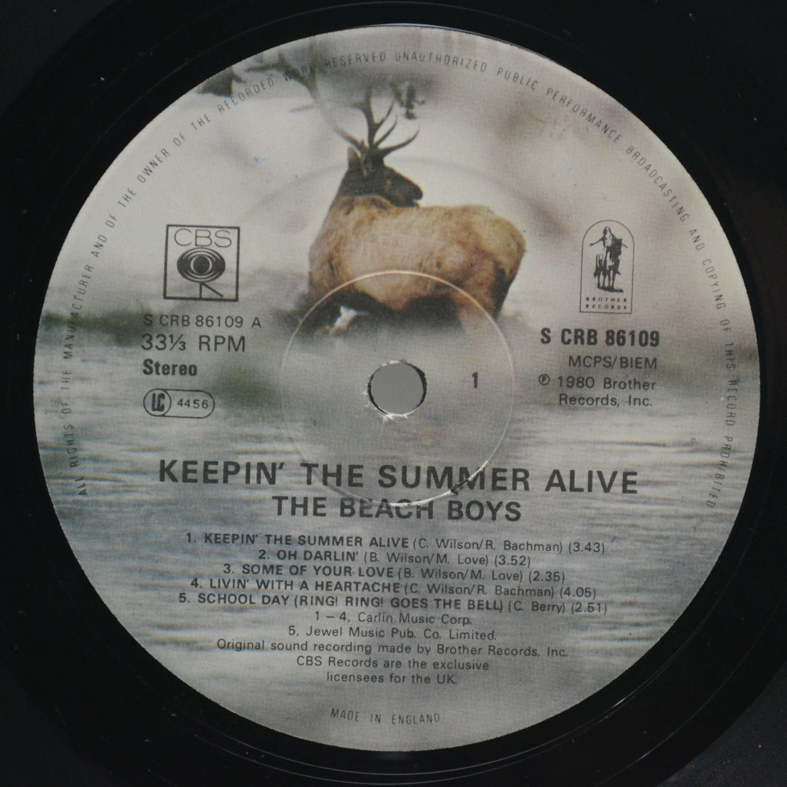 Beach Boys — Keepin' The Summer Alive, 1980