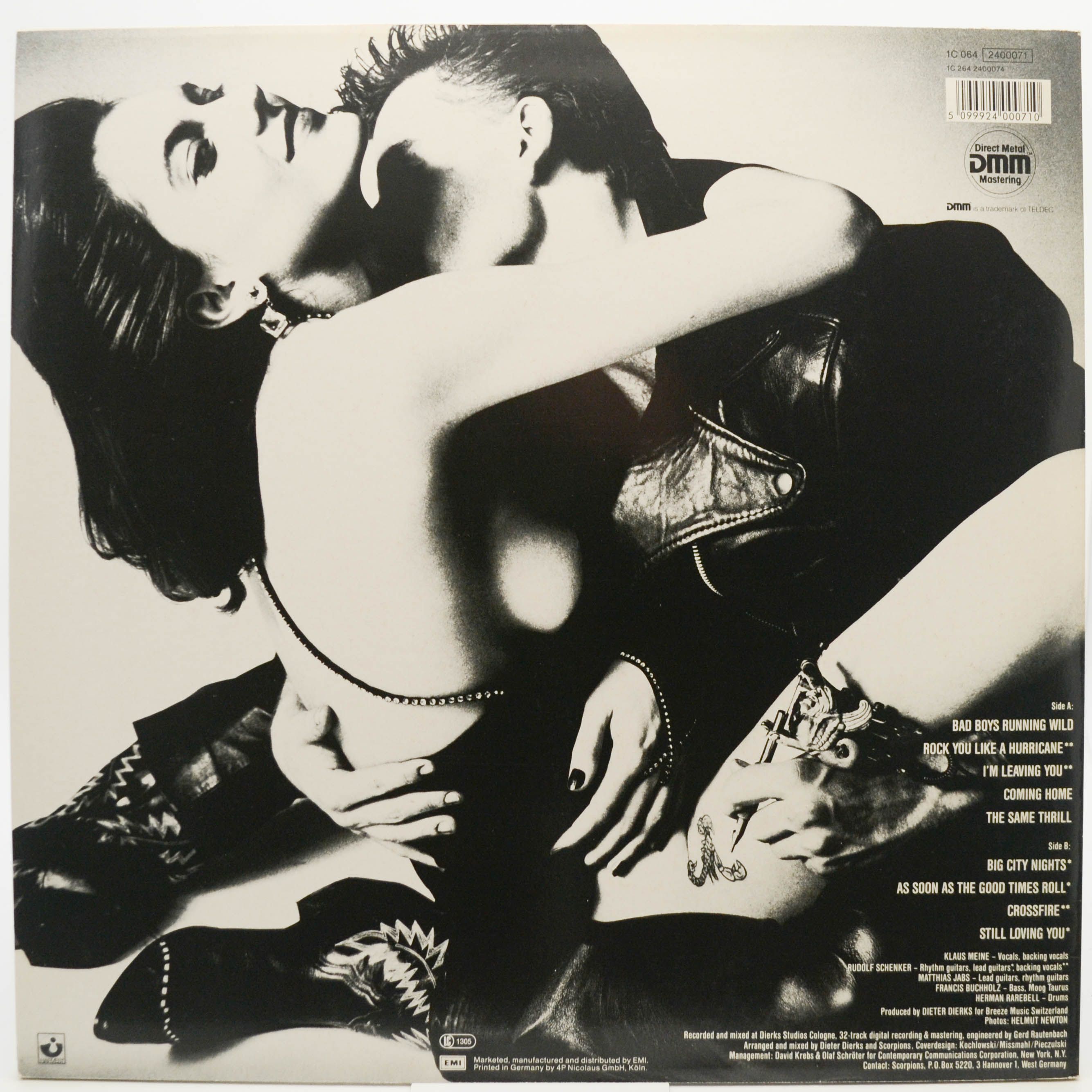 Scorpions — Love At First Sting, 1984